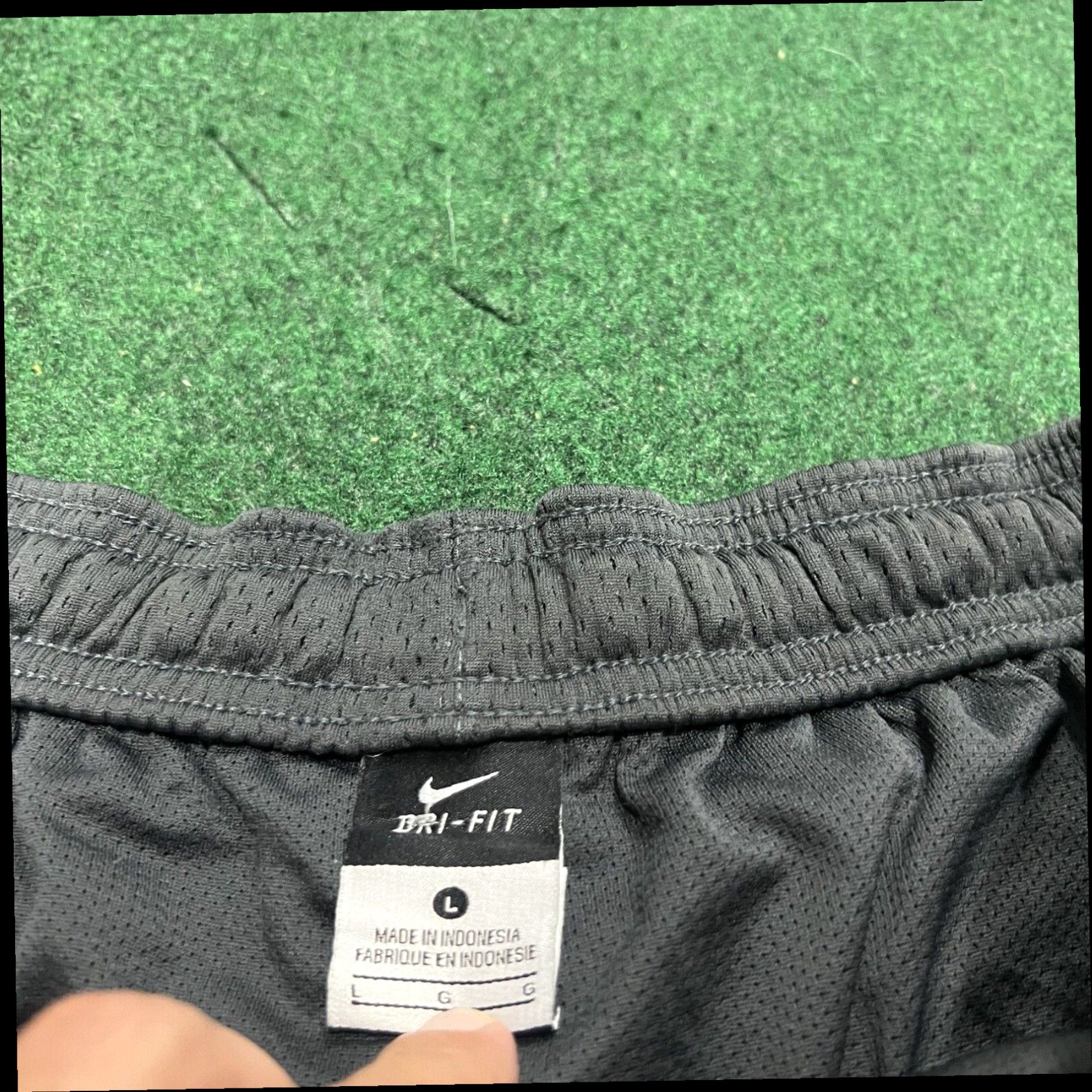 Nike Nike Dri-Fit Utah State Mens Large Gray Basketball Shorts Aggies Size US 33 - 5 Thumbnail