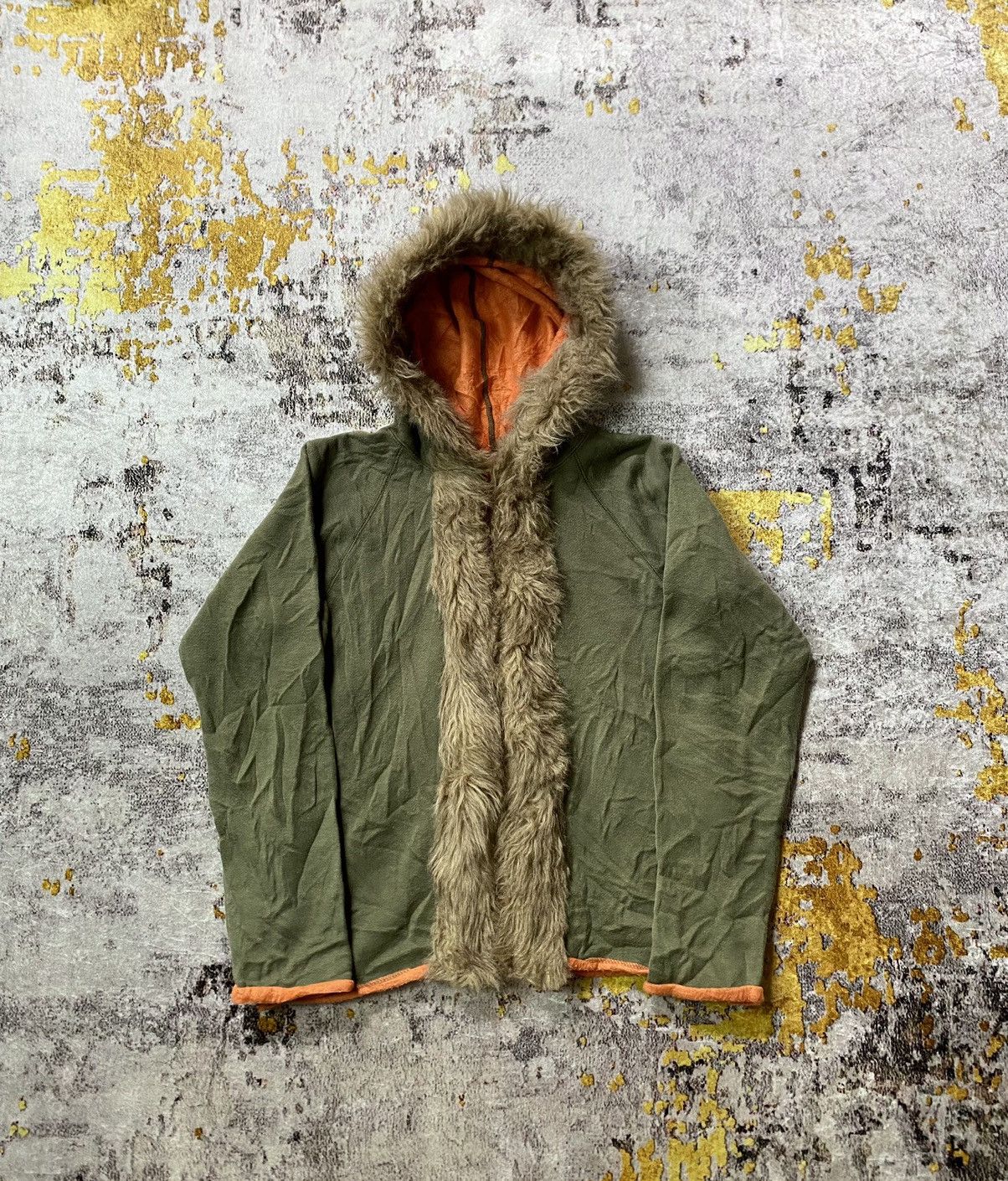 If Six Was Nine × Le Grande Bleu (L.G.B.) × Yohji Yamamoto Japanes Atsuro Tayama by yohjiyamamoto fur hoodie Size US S / EU 44-46 / 1 - 1 Thumbnail