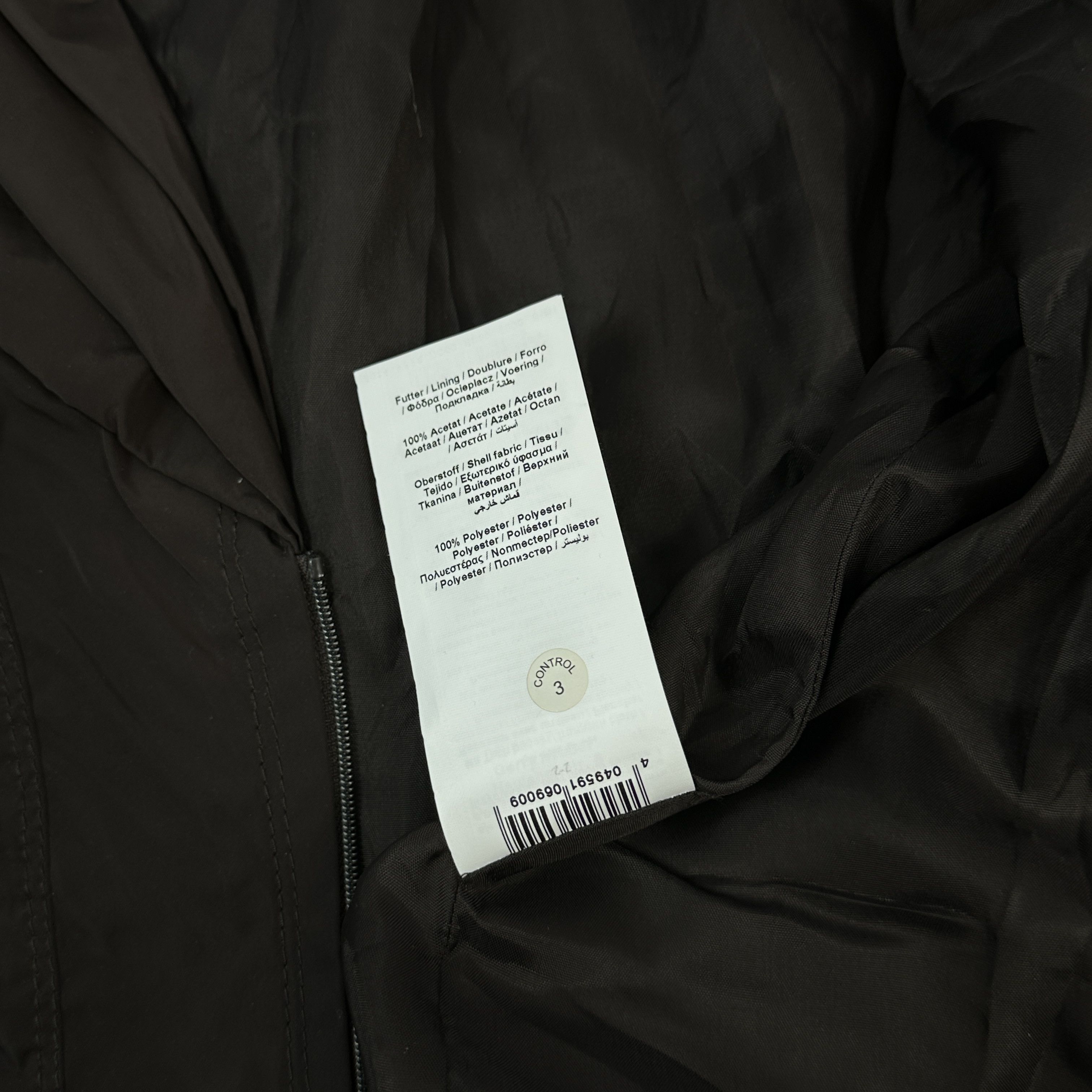 Vintage Vintage Hybrid Wool Nylon Double Zip Jacket Size M / US 6-8 / IT 42-44 - 3 Thumbnail