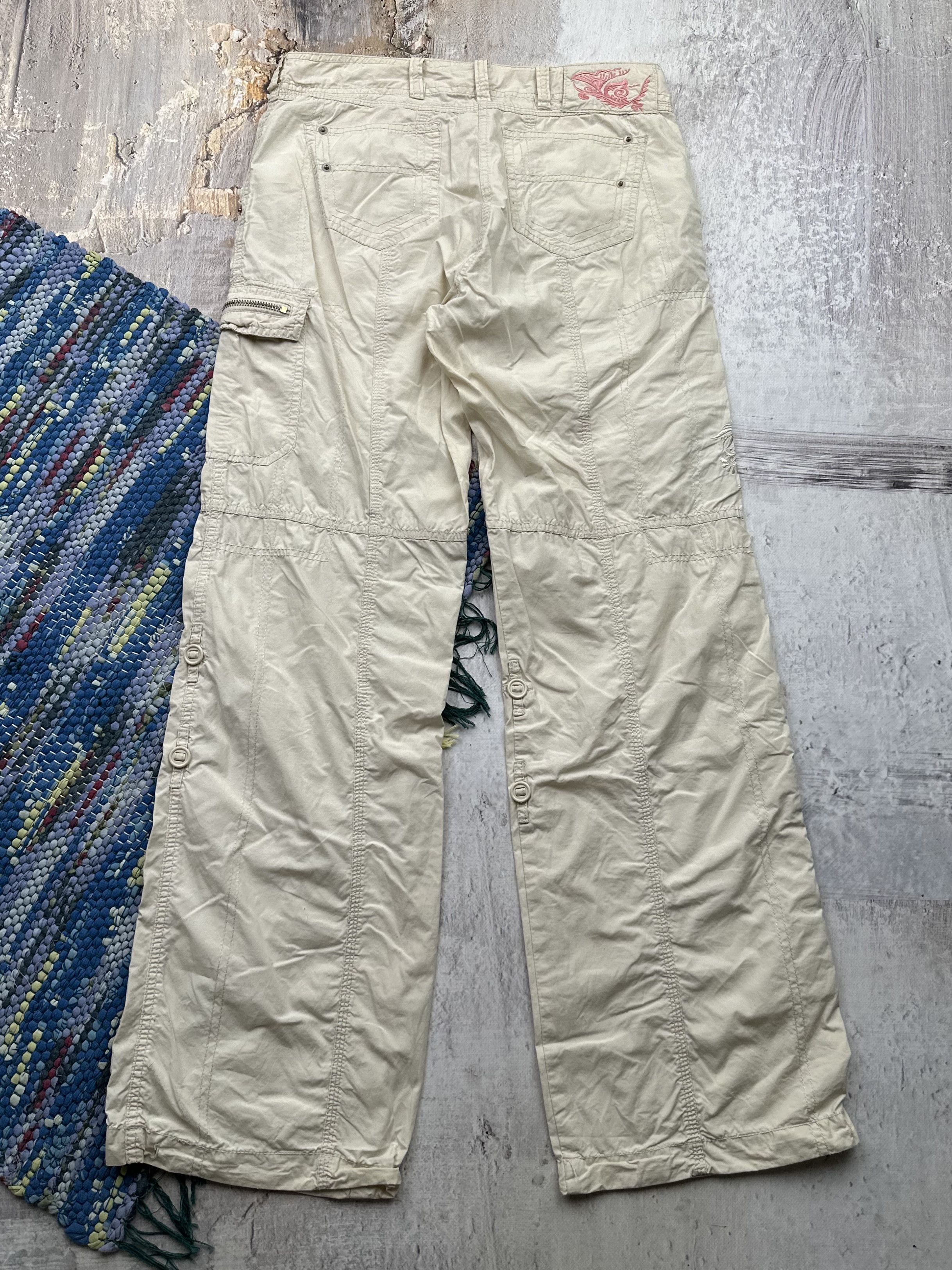 Japanese Brand Vintage Wide Pants A218(93) Size 29" - 5 Thumbnail