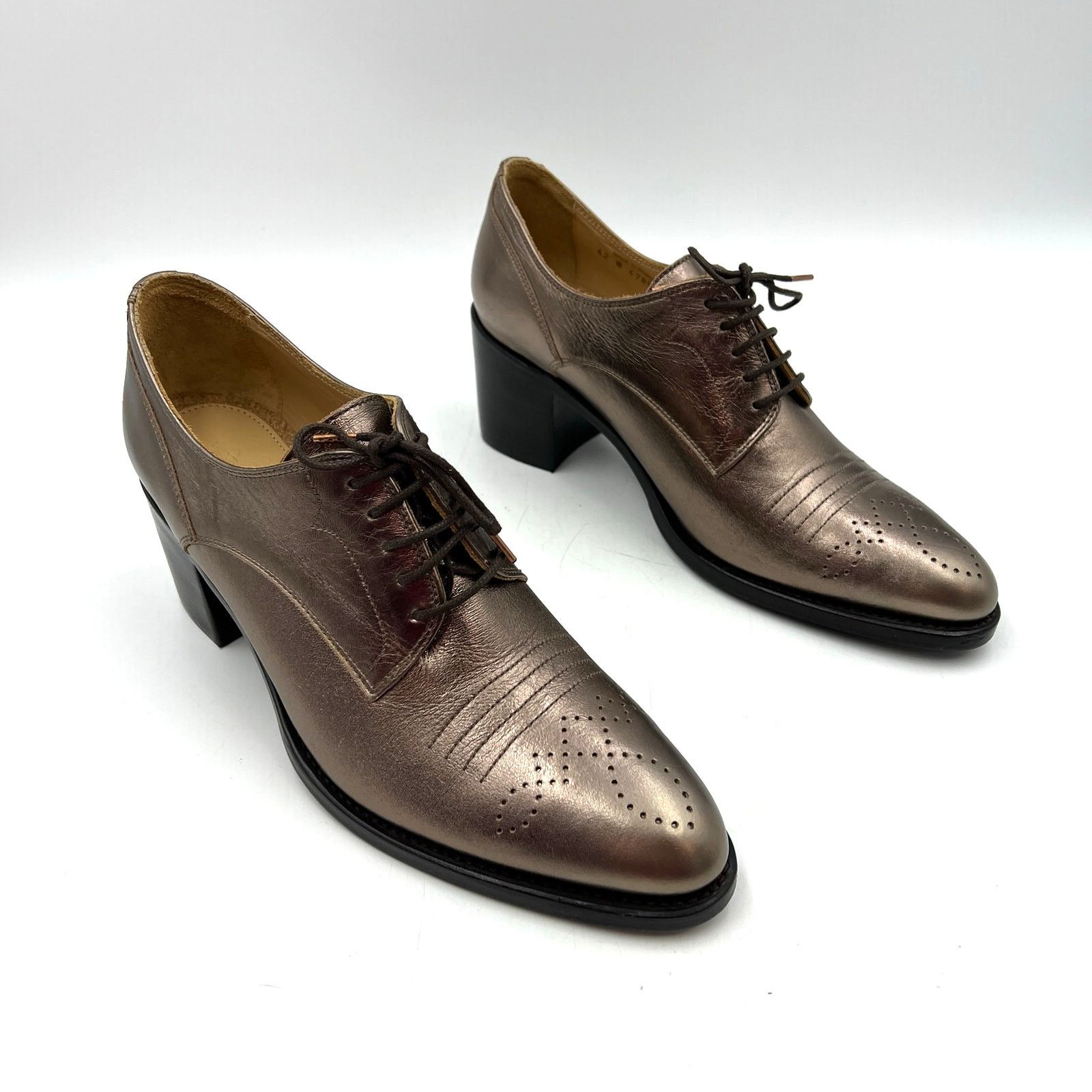 Other The Office of Angela Scott Miss Button Heeled Oxfords Size US 12 / IT 42 - 1 Thumbnail