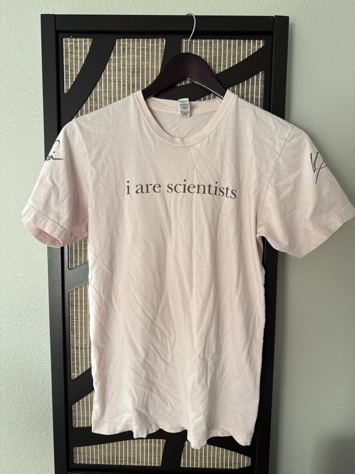 Other We Are Scientists signed shirt Size US S / EU 44-46 / 1 - 1 Thumbnail