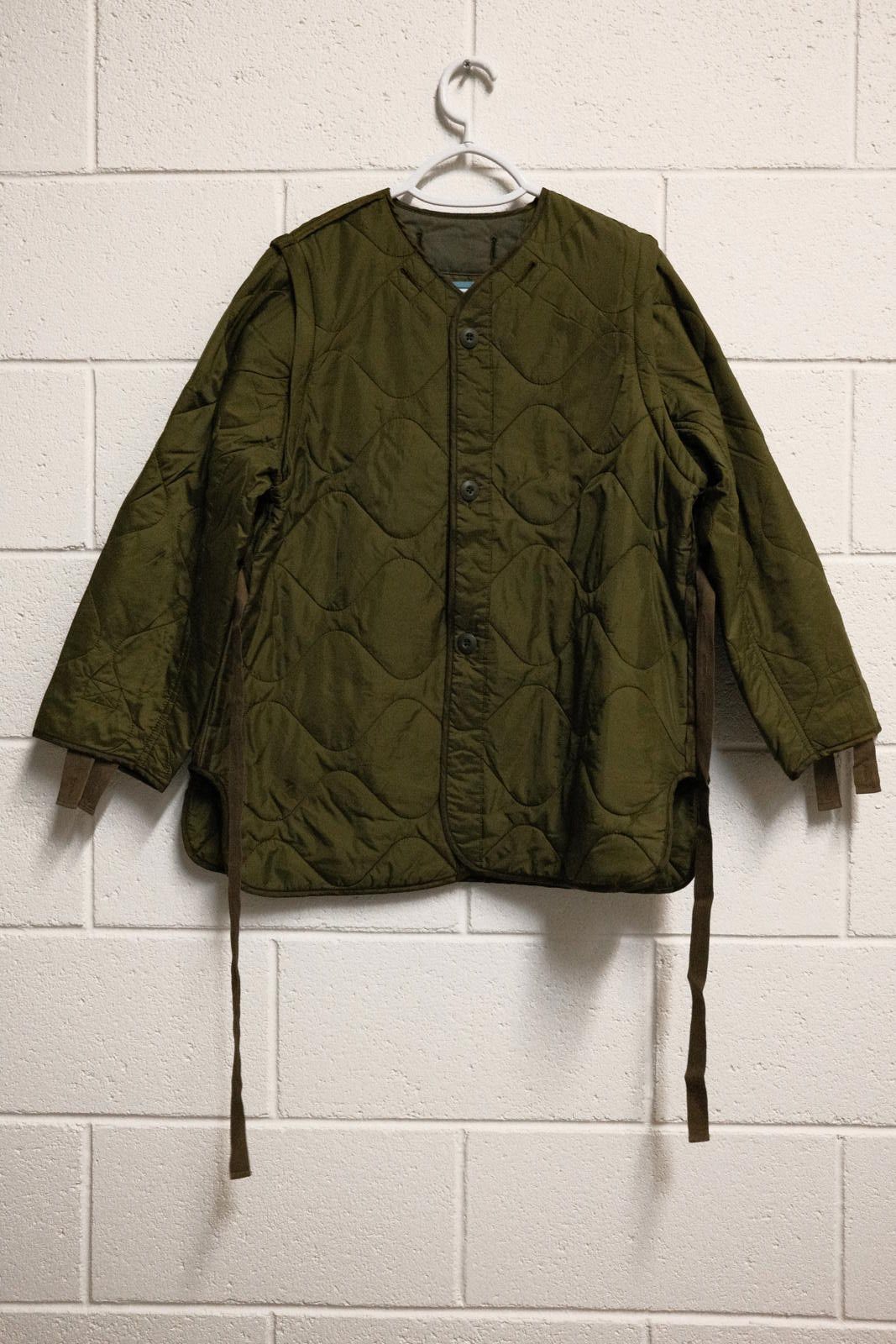 Other BEAMS BOY Quilted Olive Green Jacket Size US M / EU 48-50 / 2 - 1 Thumbnail