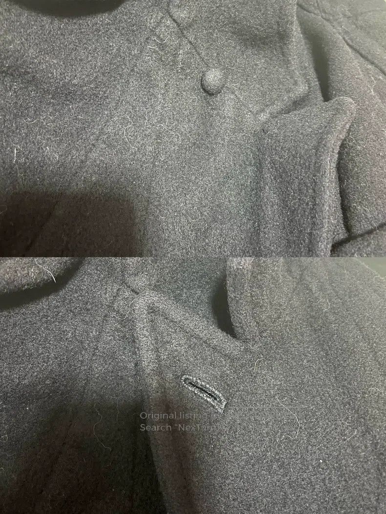 Comme des Garcons Comme Des Garcons Melton Deformed Coat Size S / US 4 / IT 40 - 9 Thumbnail