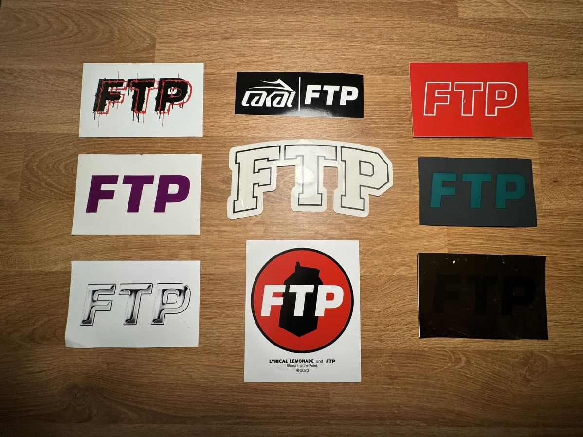 image of Fuck The Population x Stickers Ftp Sticker Bundle, Men's