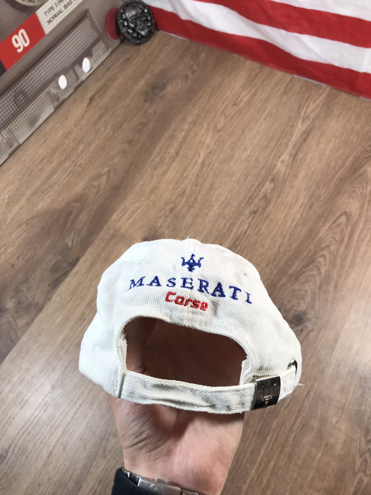 Maserati Vintage Maserati Cap Rare Size ONE SIZE - 5 Thumbnail