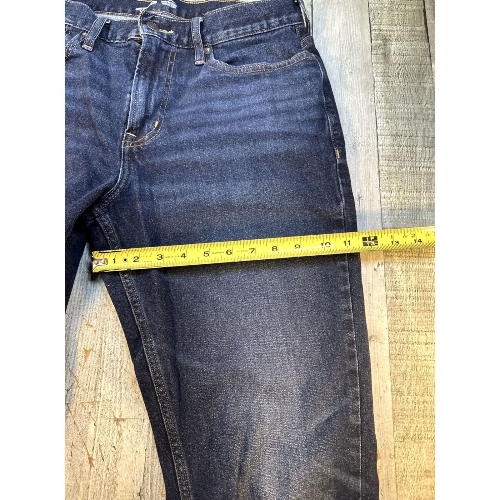 Old Navy VINTAGE Men’s Old Navy Jeans Athletic Built-In Flex 32 X 32 Blue Straight Mens Size US 32 / EU 48 - 3 Thumbnail
