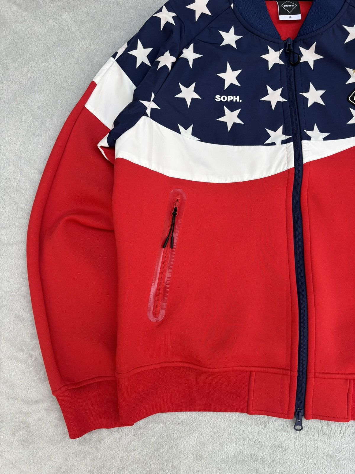 F.C.R.B S/S 2020 FCRB by Sophnet x Coca Cola Stars Zip up Jacket Size US XL / EU 56 / 4 - 3 Thumbnail