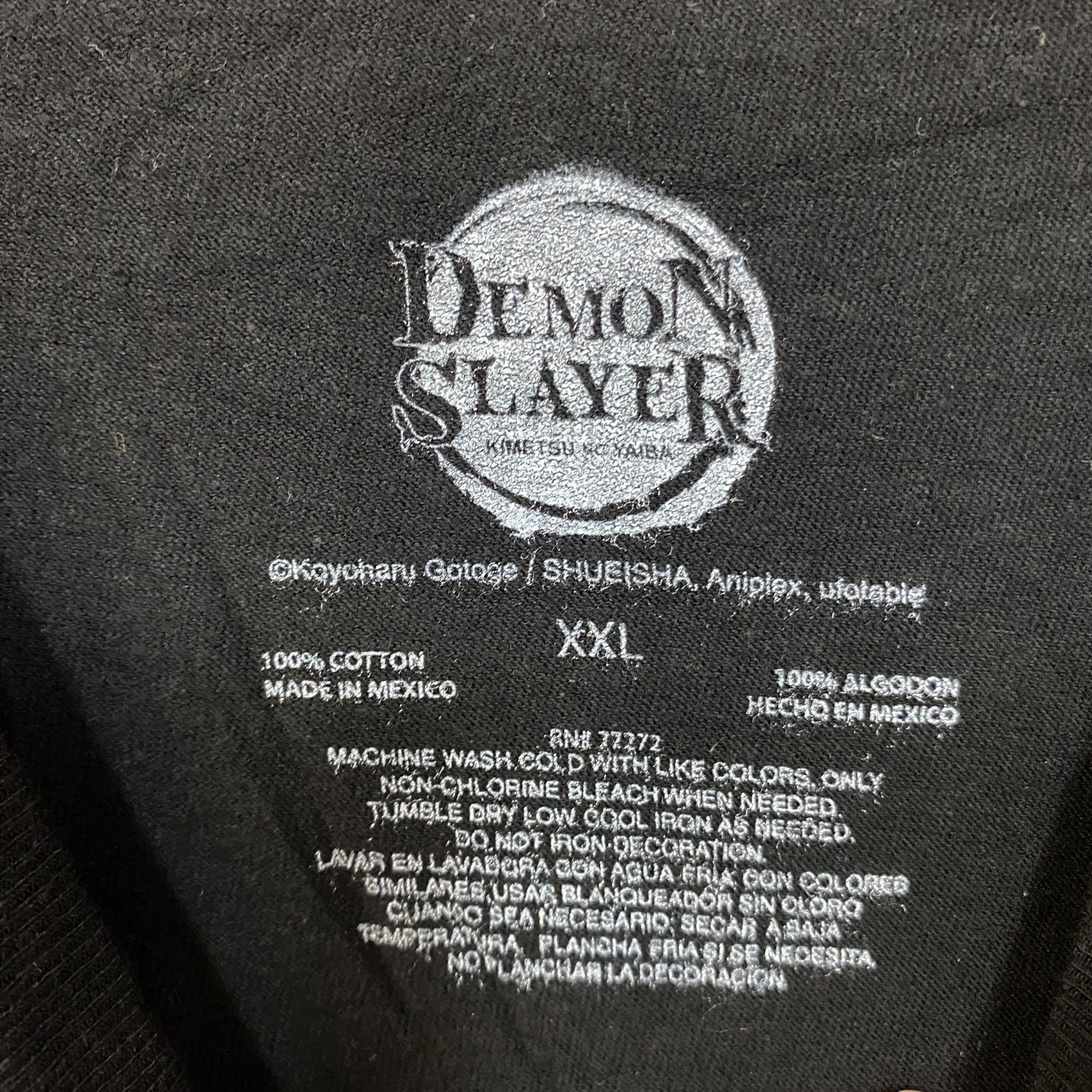Anime Demon Slayer Inosuke Tanjiro Nezuko Zenitsu Group Portrait T Size US XXL / EU 58 / 5 - 4 Thumbnail