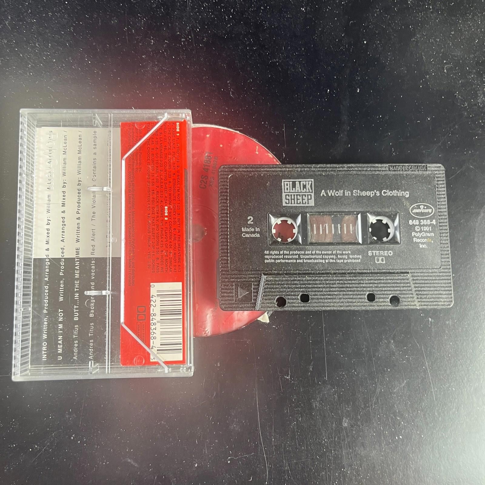Other Black Sheep A Wolf In Sheep's Clothing Cassette 1991 Size ONE SIZE - 2 Thumbnail