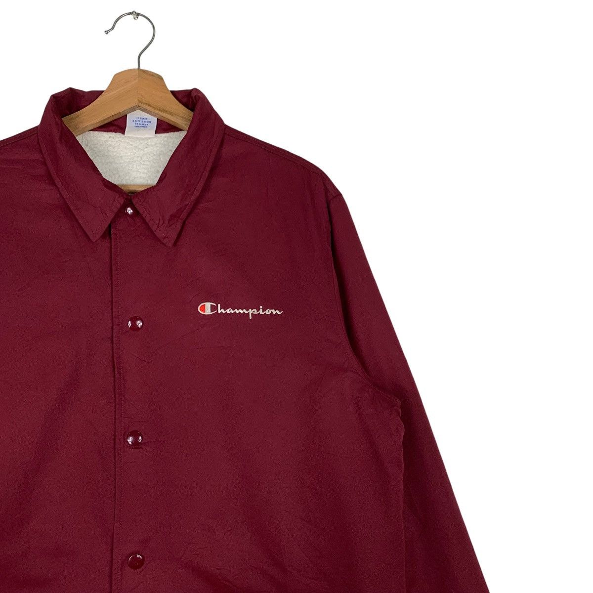 Champion CHAMPION Embroidery Small Logo Coach Jacket #0519-C24 Size US L / EU 52-54 / 3 - 5 Thumbnail
