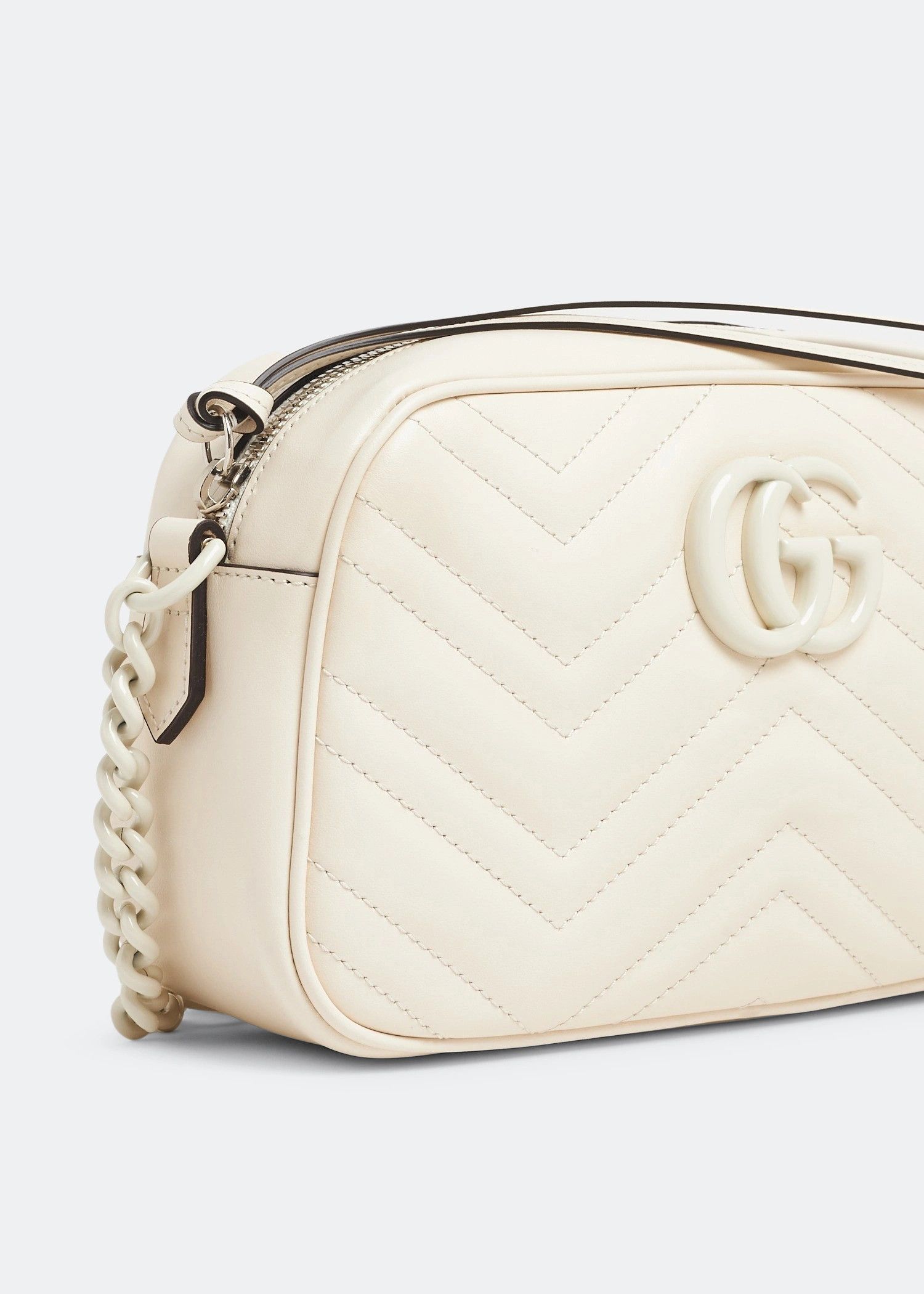 Gucci o1la5ras0526 Size: OS / GG Marmont Small Shoulder Bag Ivory Size ONE SIZE - 2 Thumbnail
