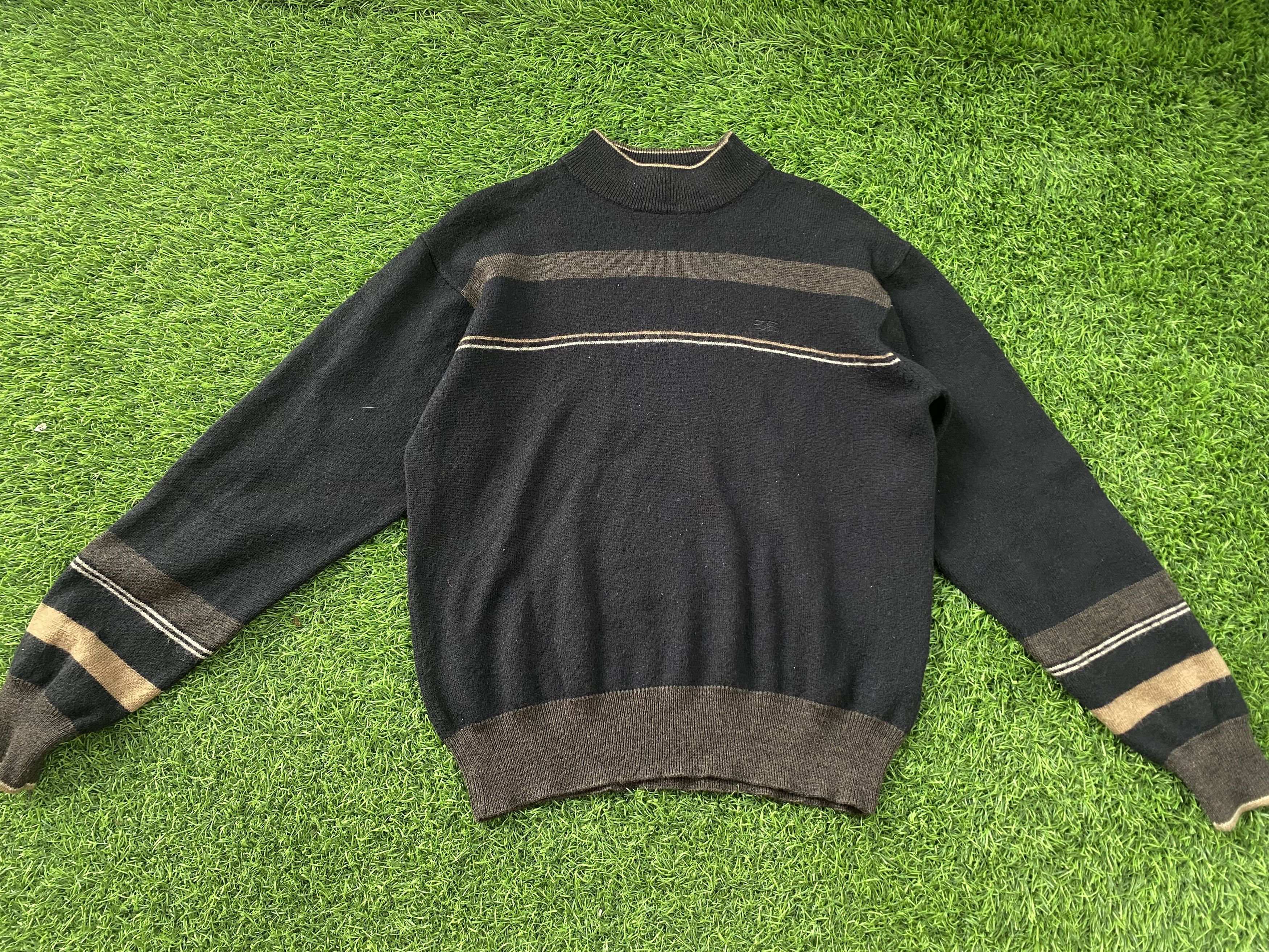 Balenciaga Vintage Balenciaga TurtleNeck Knit Wool Sweater Size US S / EU 44-46 / 1 - 1 Thumbnail