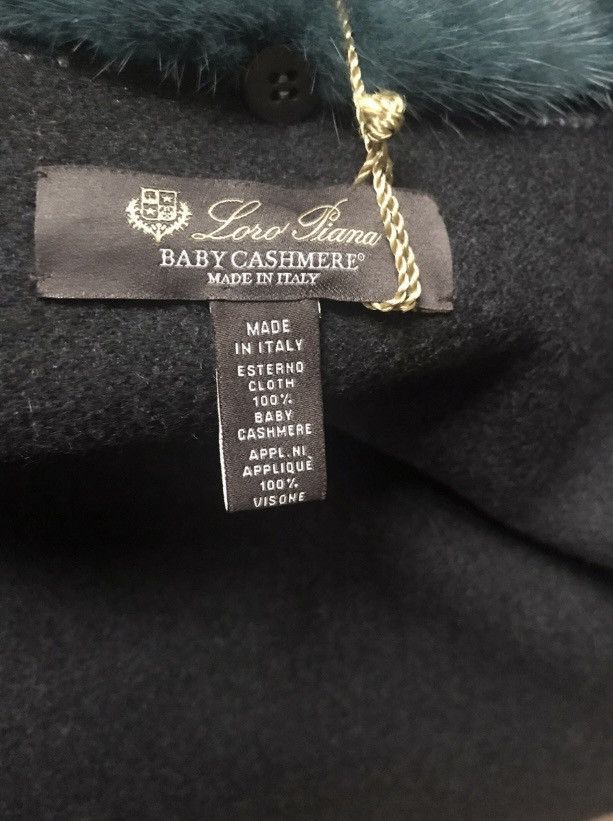 Loro Piana Loro Piana Baby Cashmere Houndstooth Print Cape Size S / US 4 / IT 40 - 18 Thumbnail