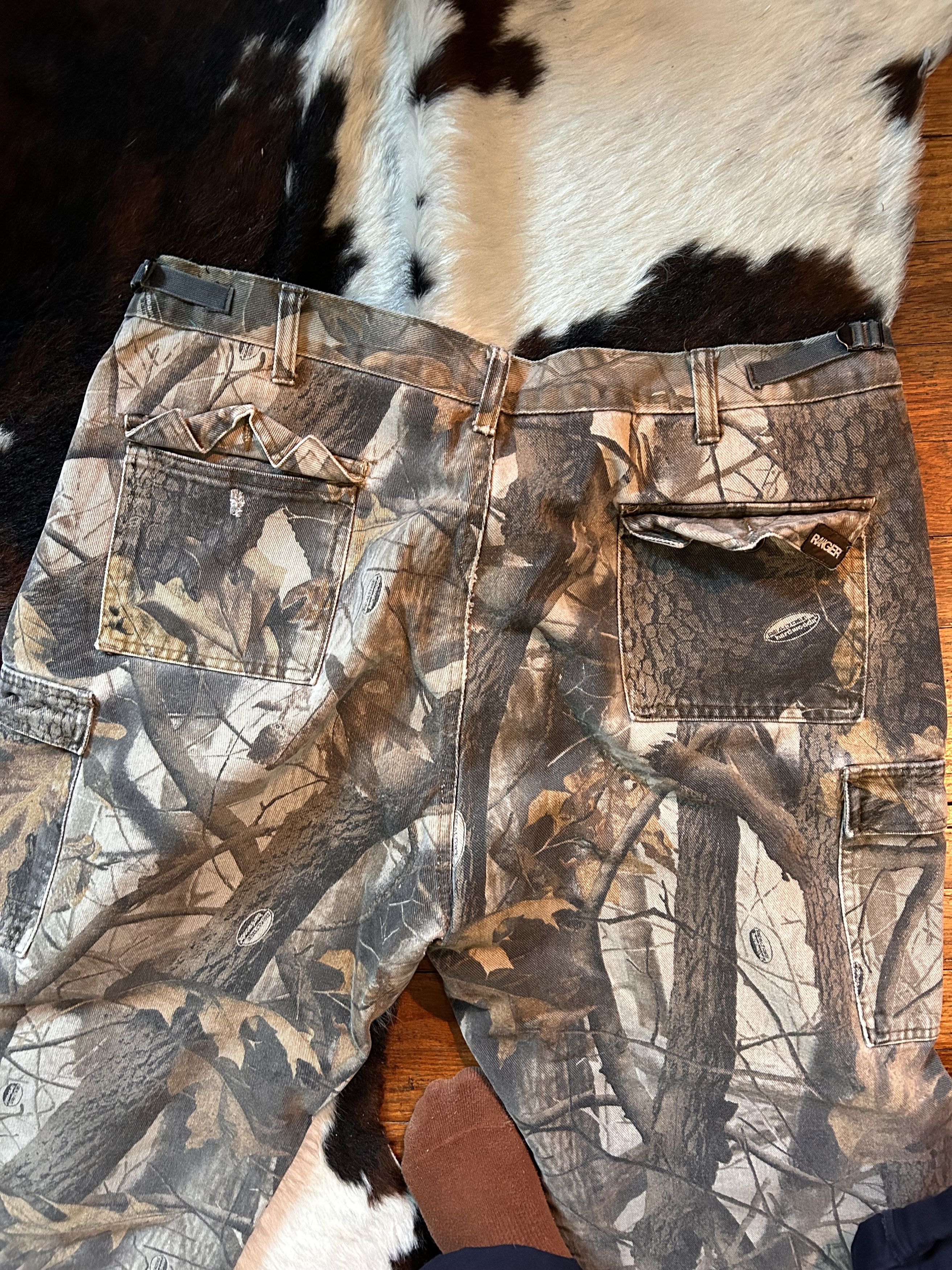 Realtree Realtree Ranger Camo Distressed/Ripped Cargo Pants Size US 38 / EU 54 - 2 Thumbnail