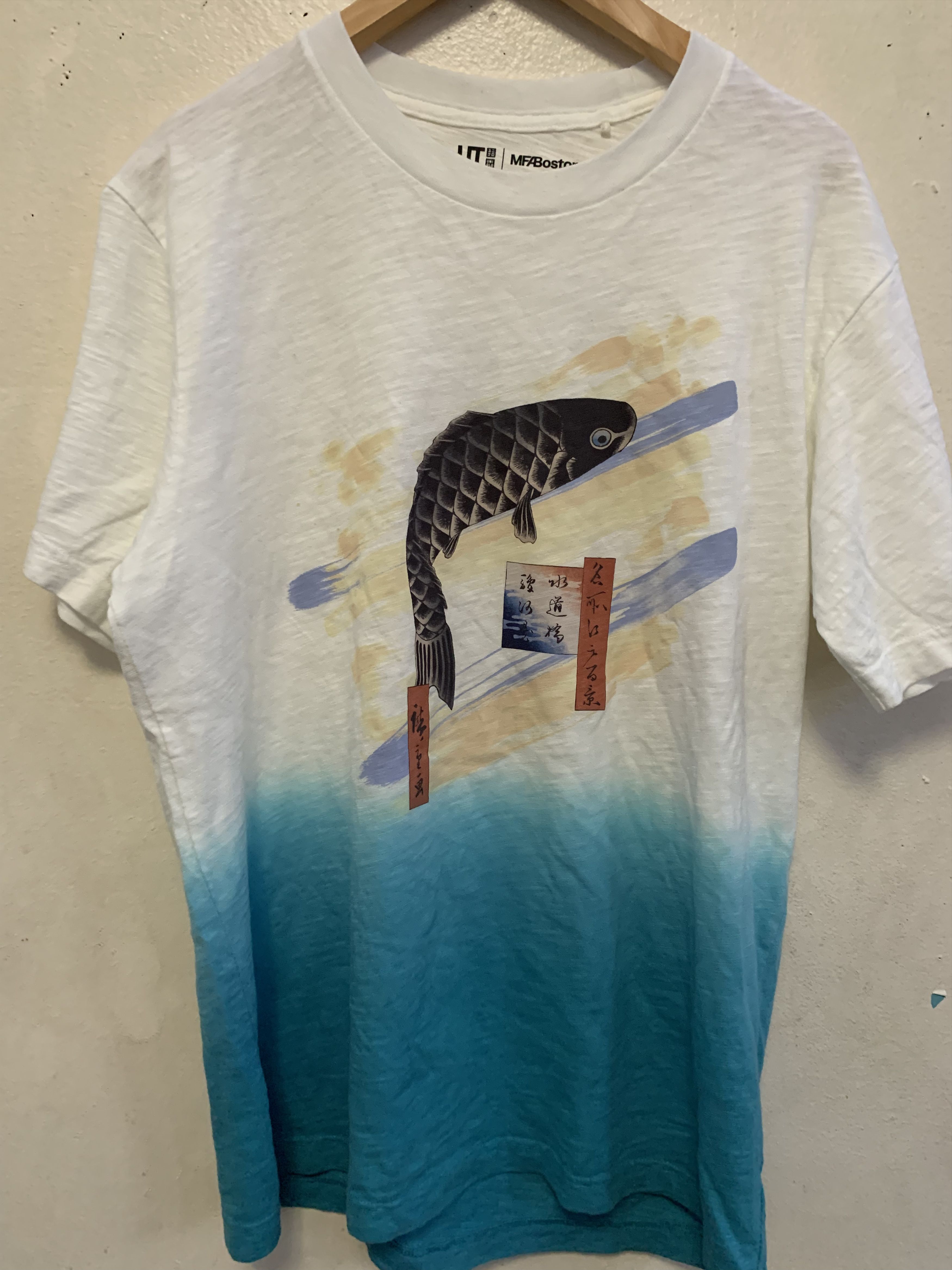 Uniqlo UNIQLO BFA Boston Museum Collab T Shirt ⊛ WHT/BLU/MLT ⊛ New Size US M / EU 48-50 / 2 - 6 Thumbnail