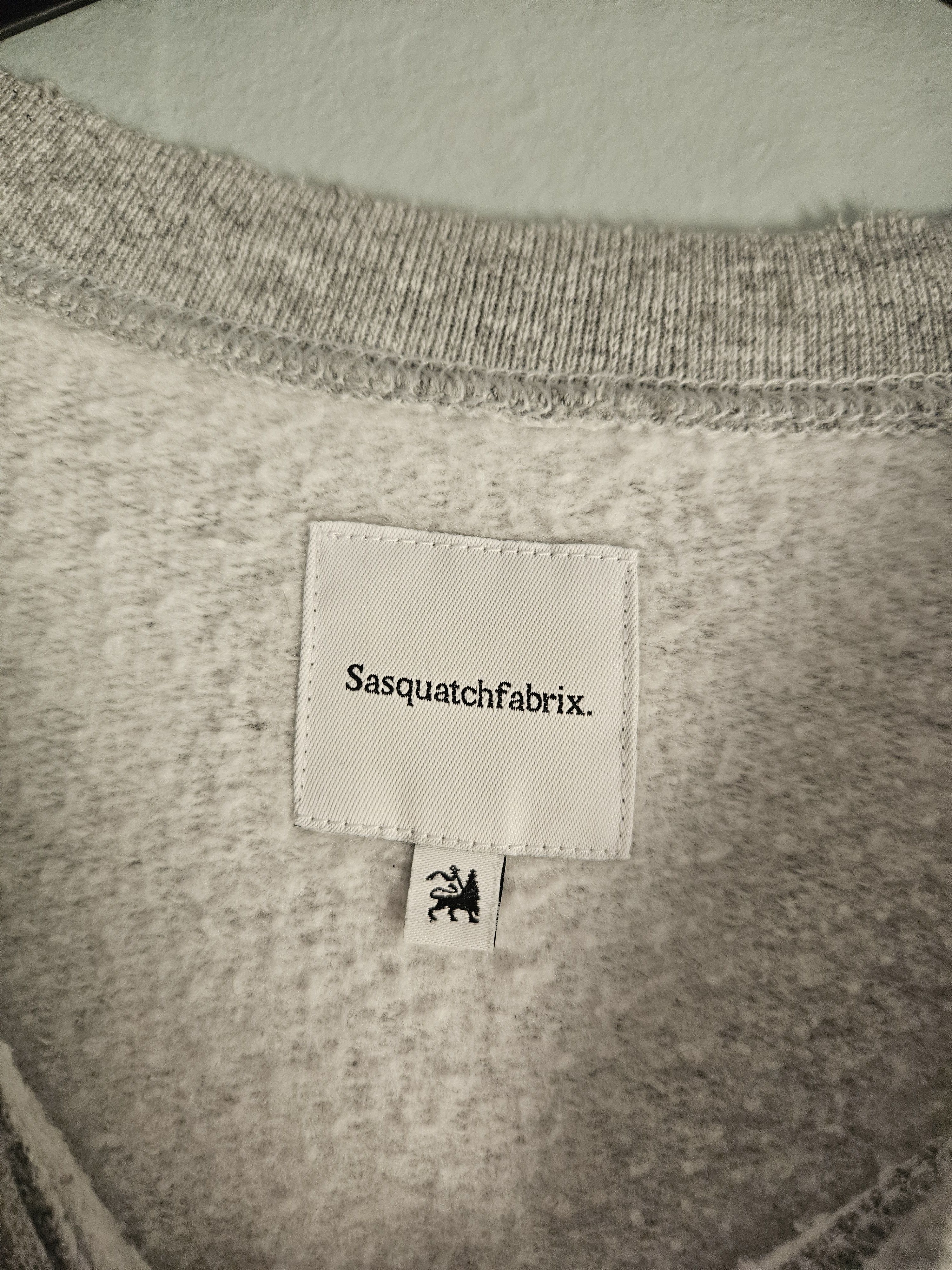 Sasquatchfabrix Herahera Gray Japanese Distressed Crewneck Sweater Size US S / EU 44-46 / 1 - 6 Thumbnail