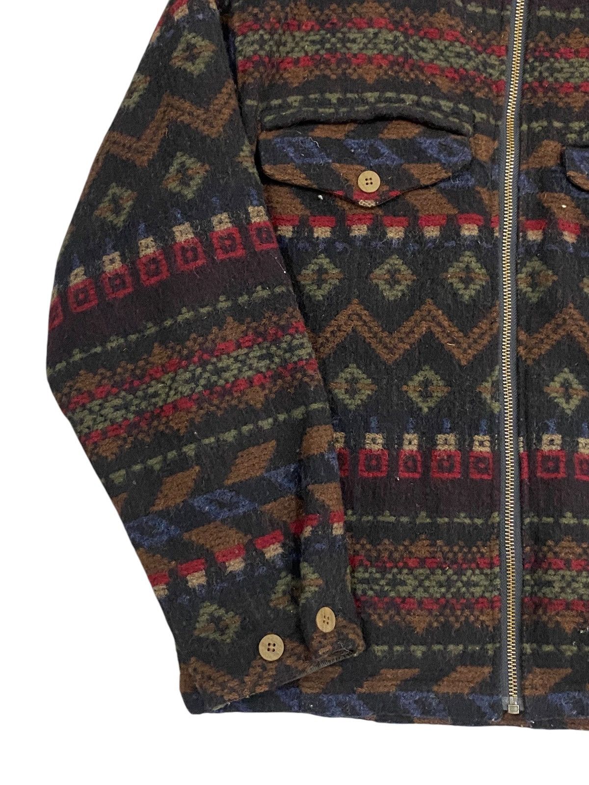 Woolrich Woolen Mills Vintage Woolrich Aztec Pattern Wool Jacket (Made in USA) Size US S / EU 44-46 / 1 - 7 Thumbnail