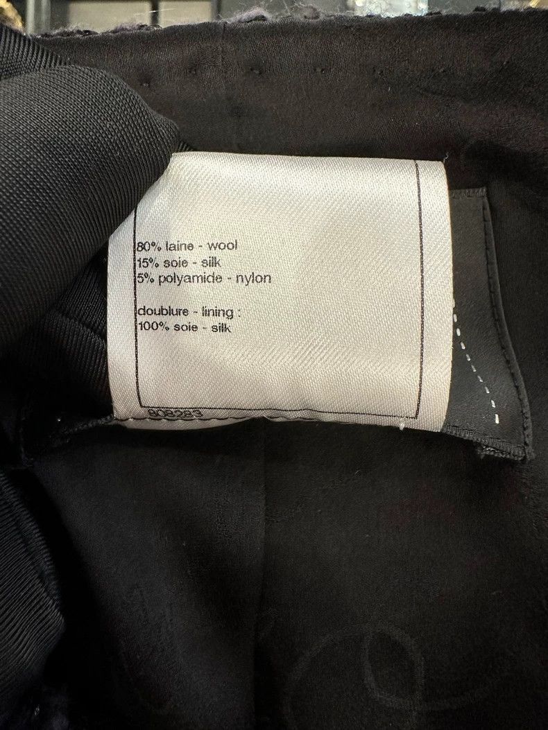 Chanel Chanel Black and Blue Wool Jacket -2505 Size US S / EU 44-46 / 1 - 6 Thumbnail