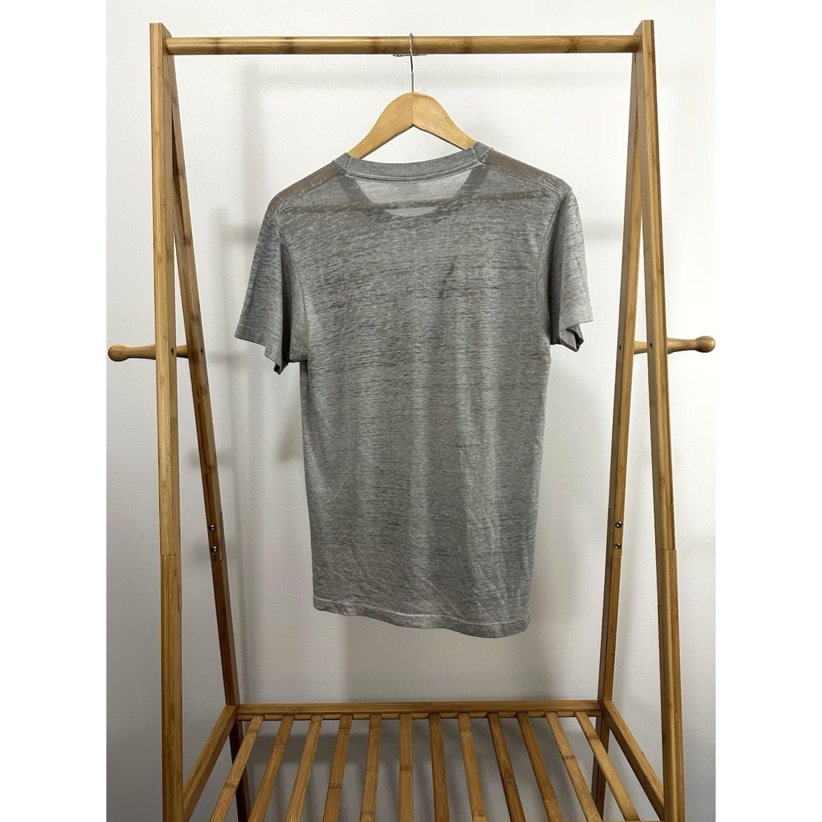 MLB VTG 80s Brooklyn Dodgers MLB Super Paper Thin Burnout Worn Gray T-Shirt Size M Size US M / EU 48-50 / 2 - 2 Thumbnail