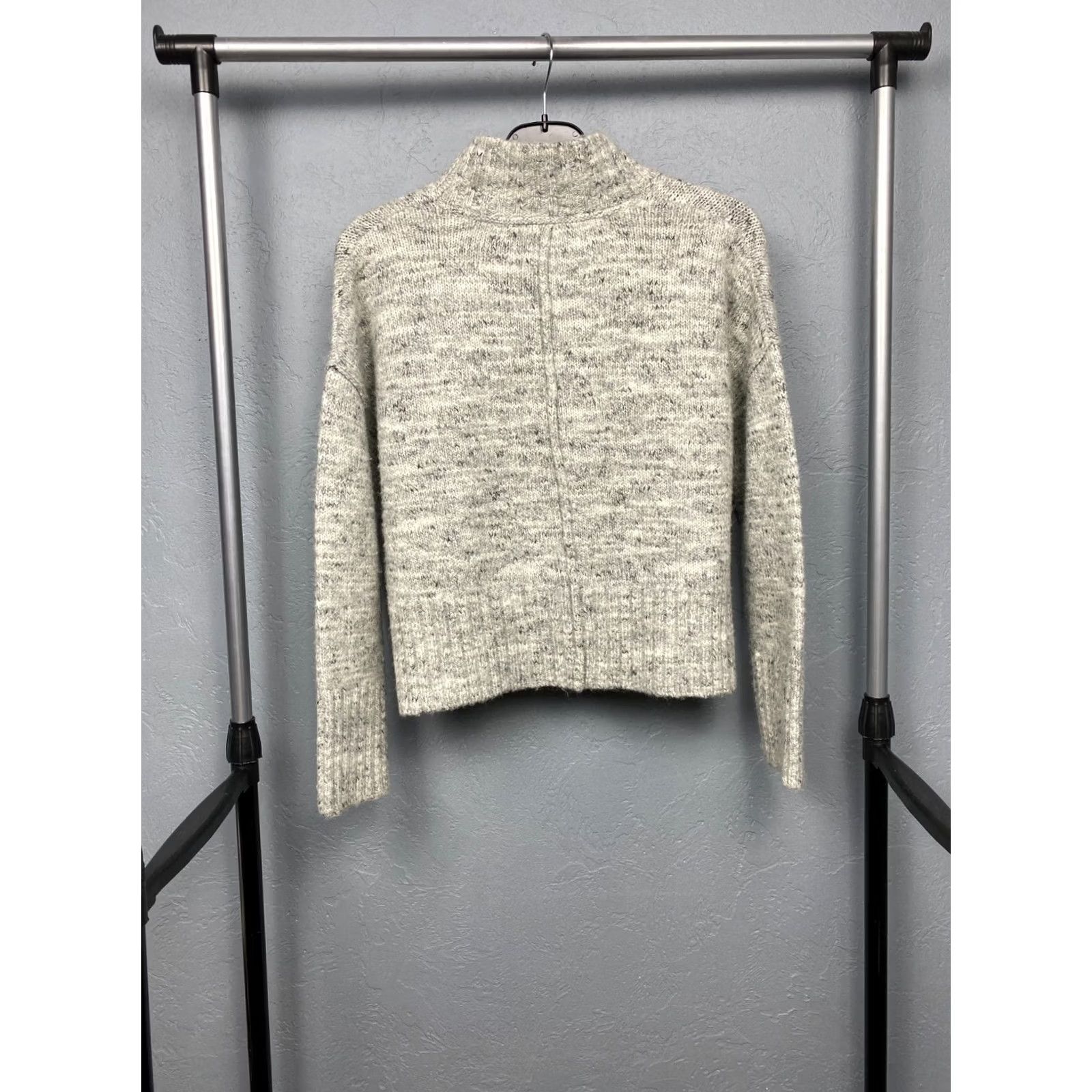 Diesel Diesel Hand Made Ring Spun Vintage Womens Wool Knit Sweater Size S Shirt Womens Gray Wool Ring Spun Vintage Diesel Pullover 90s Size S / US 4 / IT 40 - 6 Thumbnail