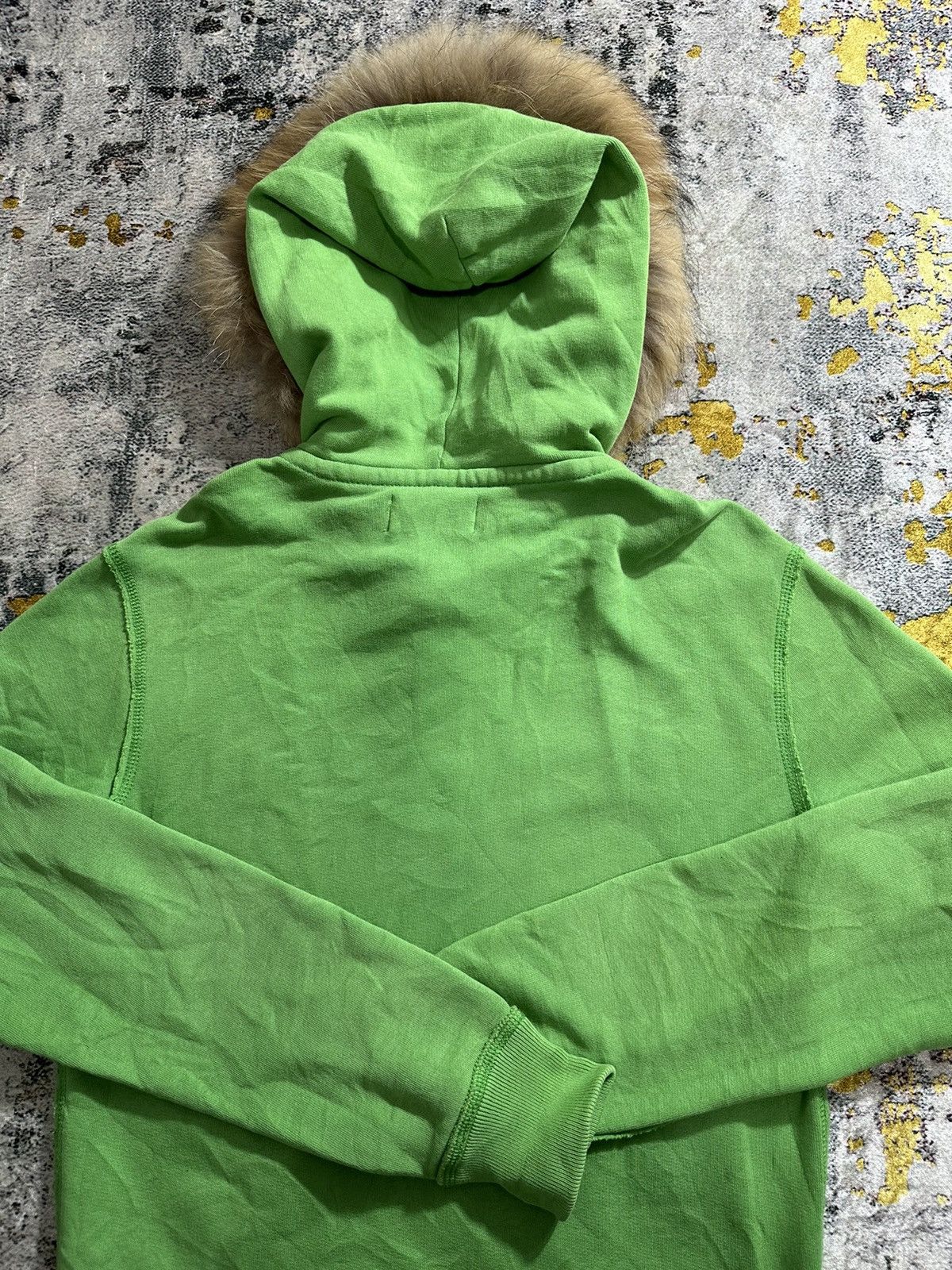 If Six Was Nine × Le Grande Bleu (L.G.B.) × Polo Ralph Lauren DISTRESSED POLO RL FUR ZIP HOODIE IfSixWasNine LGB STYLE Size US S / EU 44-46 / 1 - 7 Thumbnail