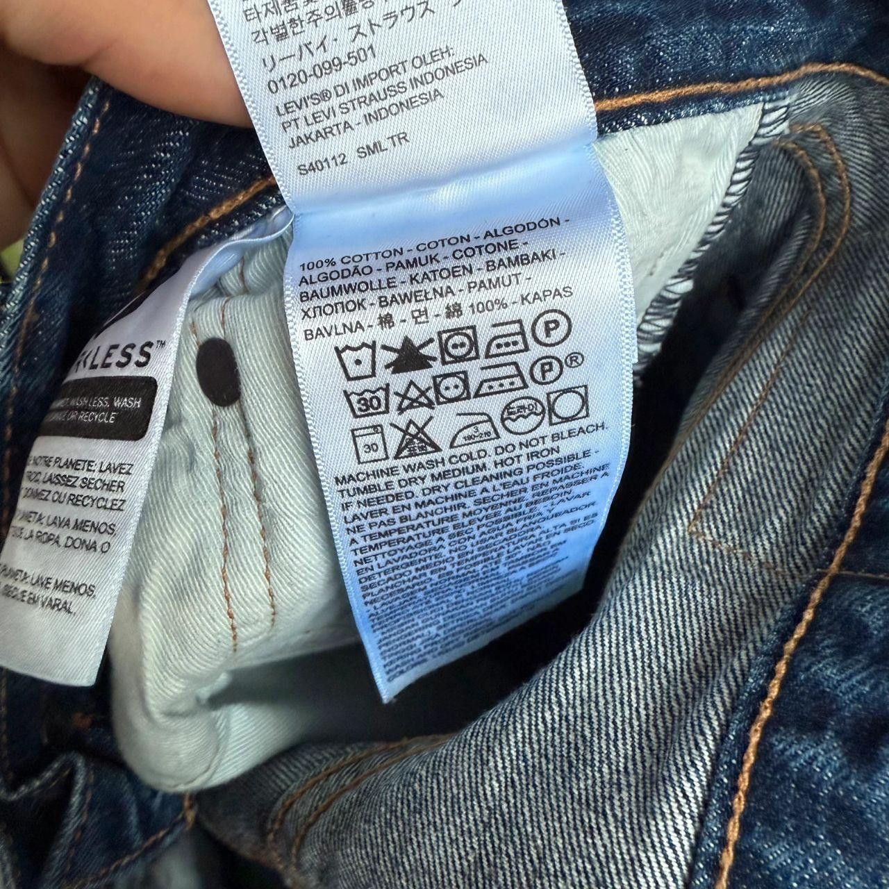 Levi's Levis 501 Jeans Bottoms Navy Blue Size US 32 / EU 48 - 6 Thumbnail