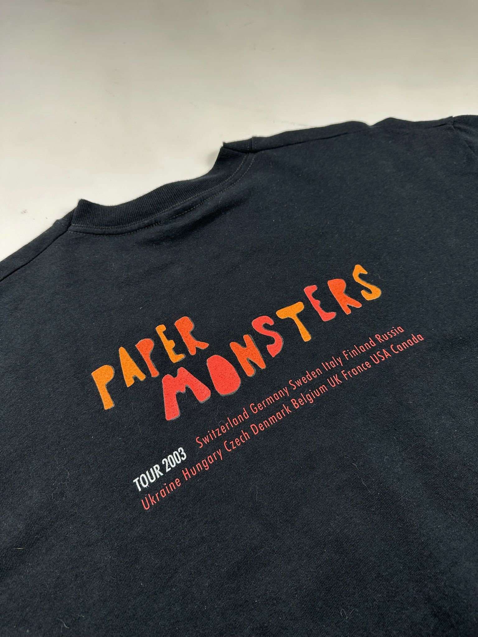 Band Tees Dave Gahan Depeche Mode Tour Paper Monsters Size US L / EU 52-54 / 3 - 3 Thumbnail