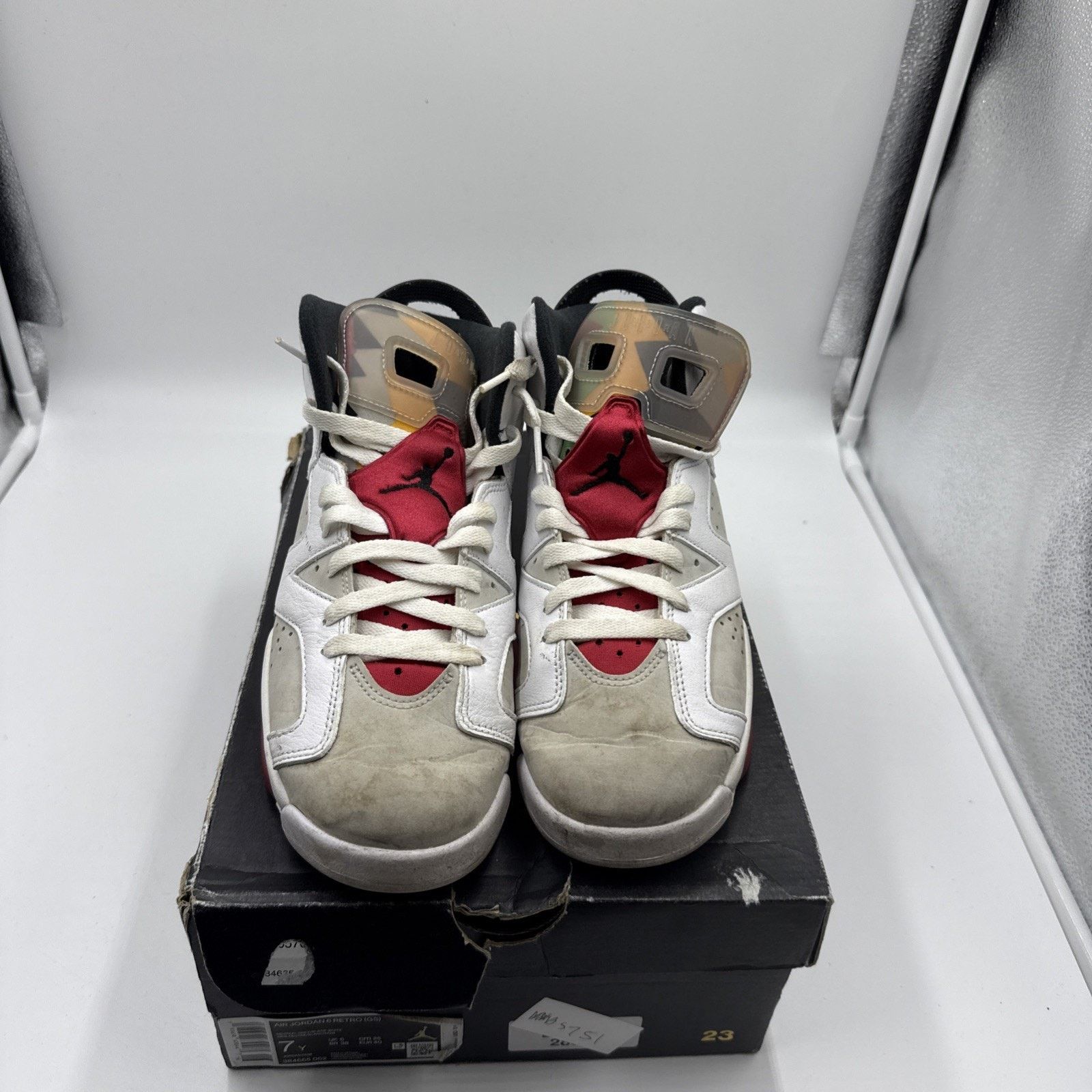 Jordan Brand Size 7 (GS) - Jordan 6 Retro Mid Hare Size US 7 / IT 37 - 1 Thumbnail