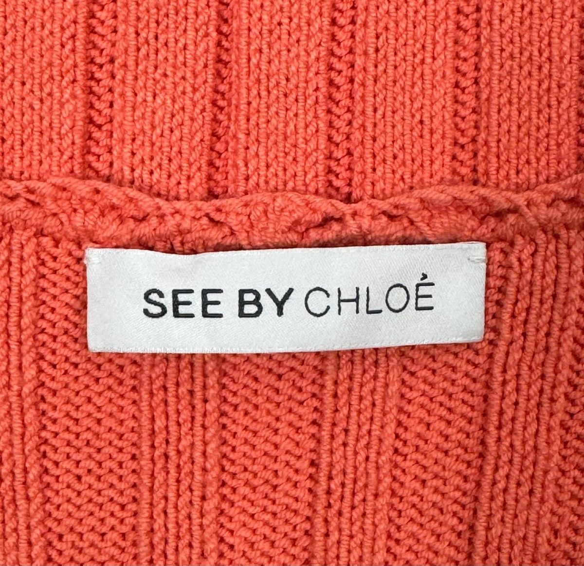 See by Chloe See by Chloe Knit Tank Top size IT42 US6 Size M / US 6-8 / IT 42-44 - 12 Thumbnail
