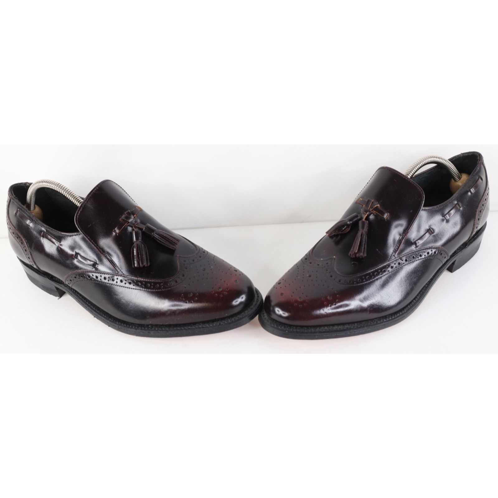 Vintage Vintage 70s Streetwear Leather Wingtips Tassel Loafers Shoes Size US 9.5 / EU 42-43 - 1 Thumbnail