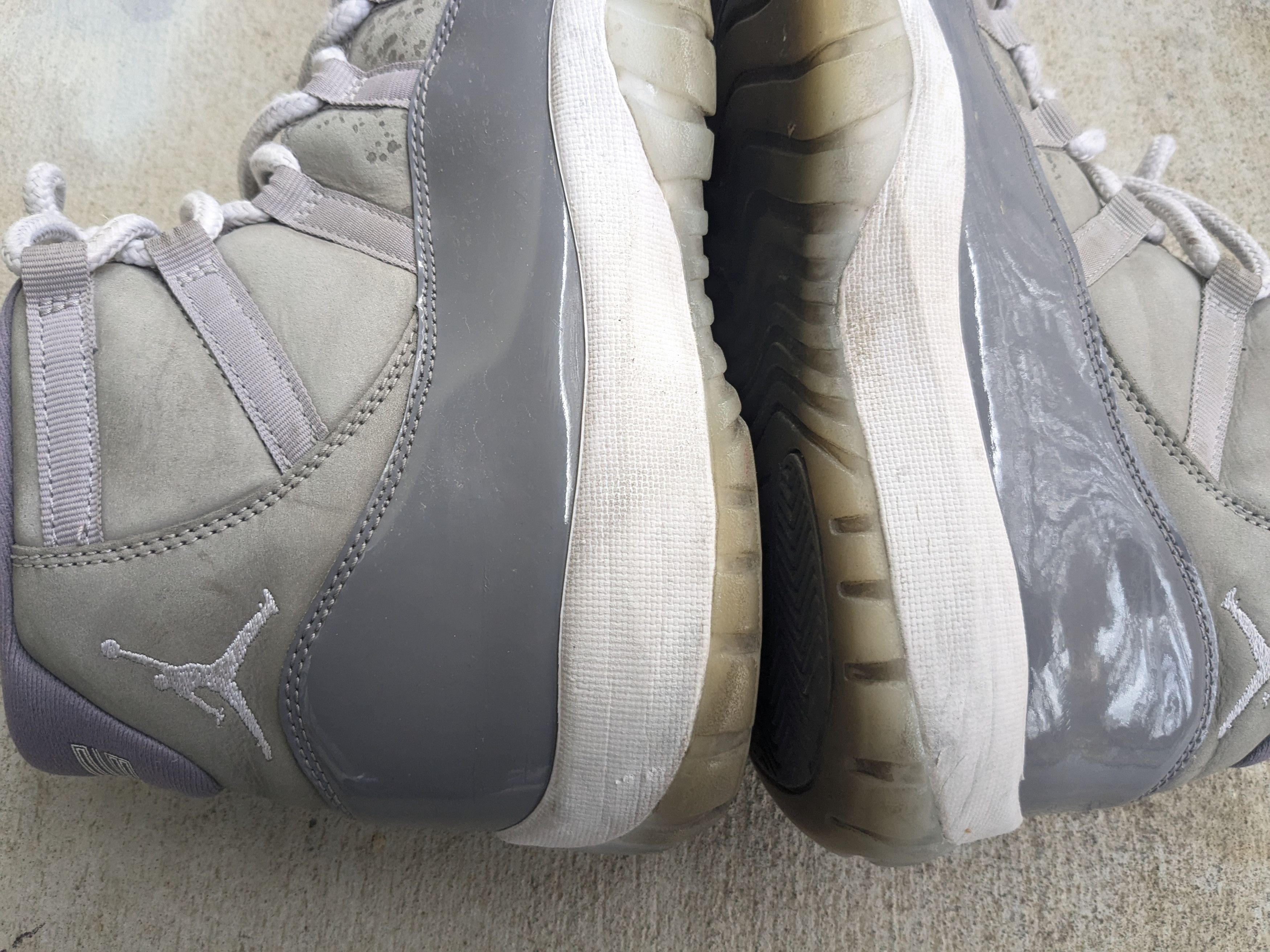 Jordan Brand Nike Air Jordan 11 Retro Cool Gray CT8012-005 11.5 Size US 11.5 / EU 44-45 - 10 Thumbnail