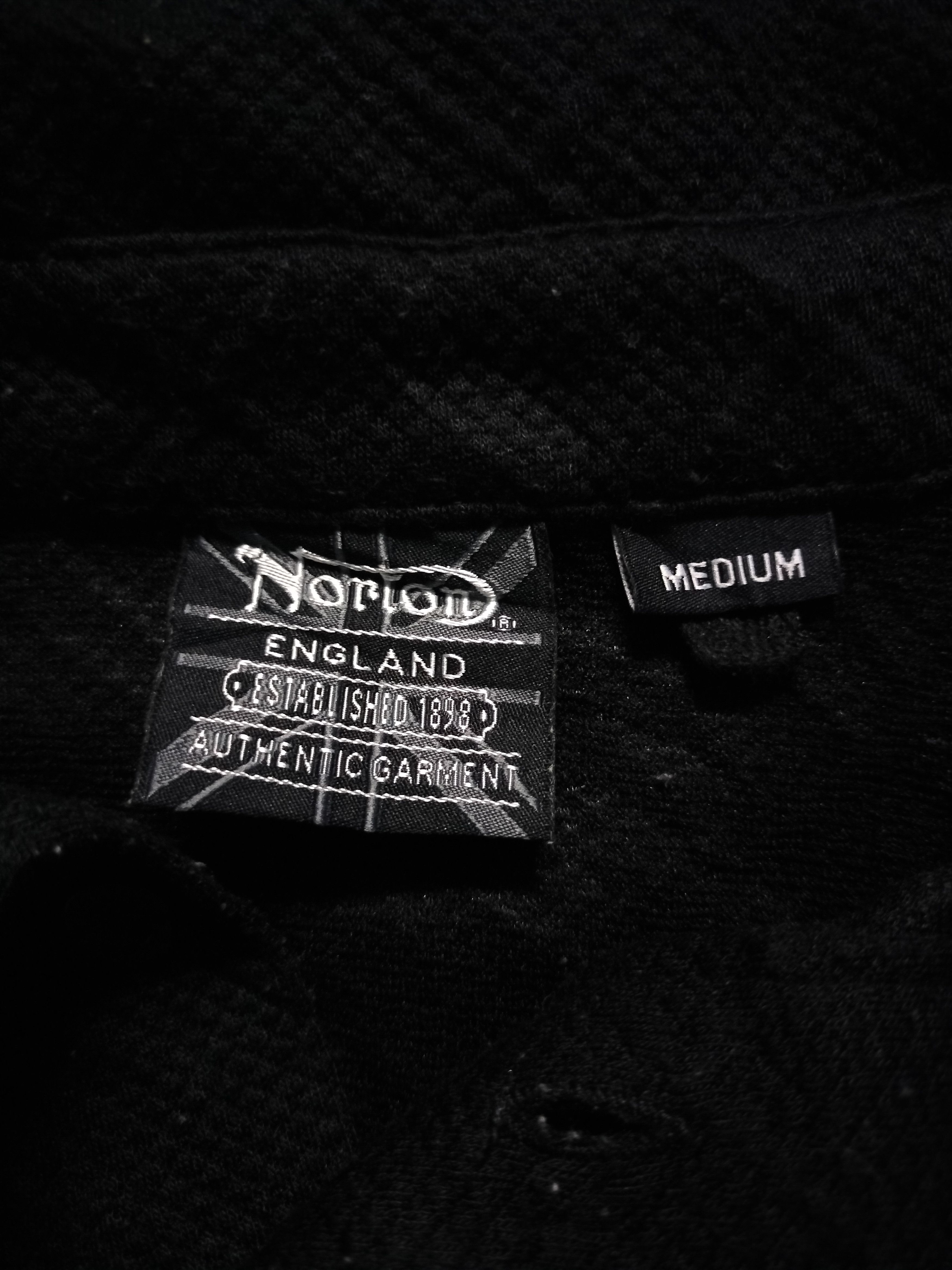 Norton vintage NORTON ENGLAND shirt big logo embroidery Size US M / EU 48-50 / 2 - 3 Thumbnail