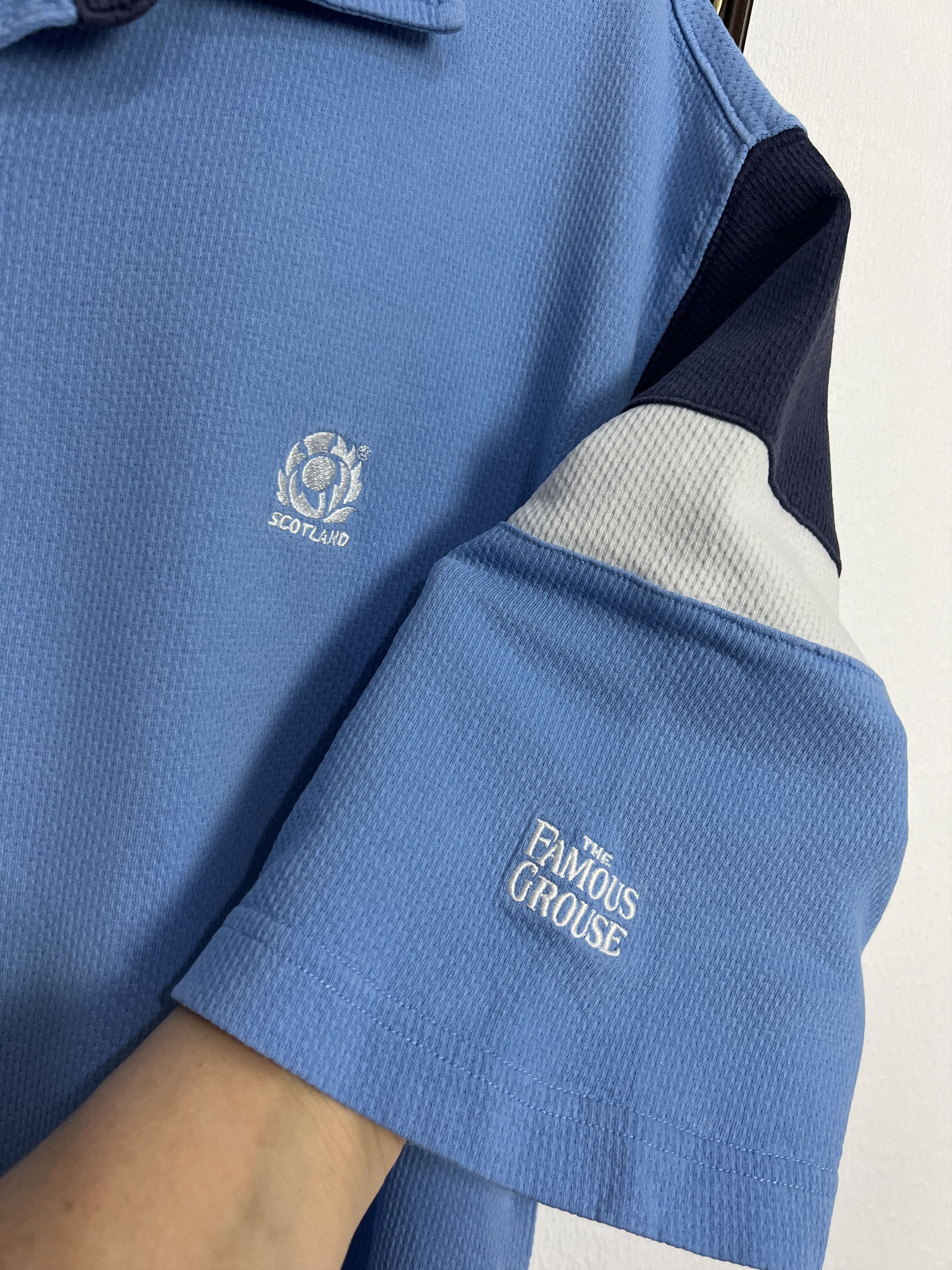 Vintage Canterbury Scotland Rugby Polo Jersey Mens Trikot Shirt Size US XL / EU 56 / 4 - 6 Thumbnail