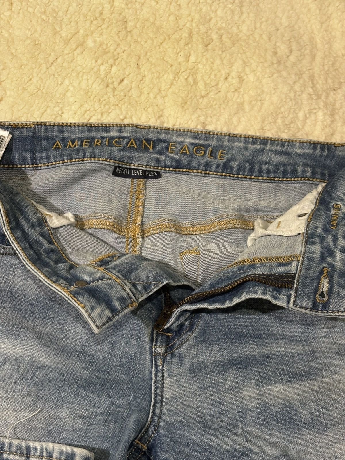 American Eagle Outfitters Men’s distressed jeans1923 Size US 31 - 6 Thumbnail