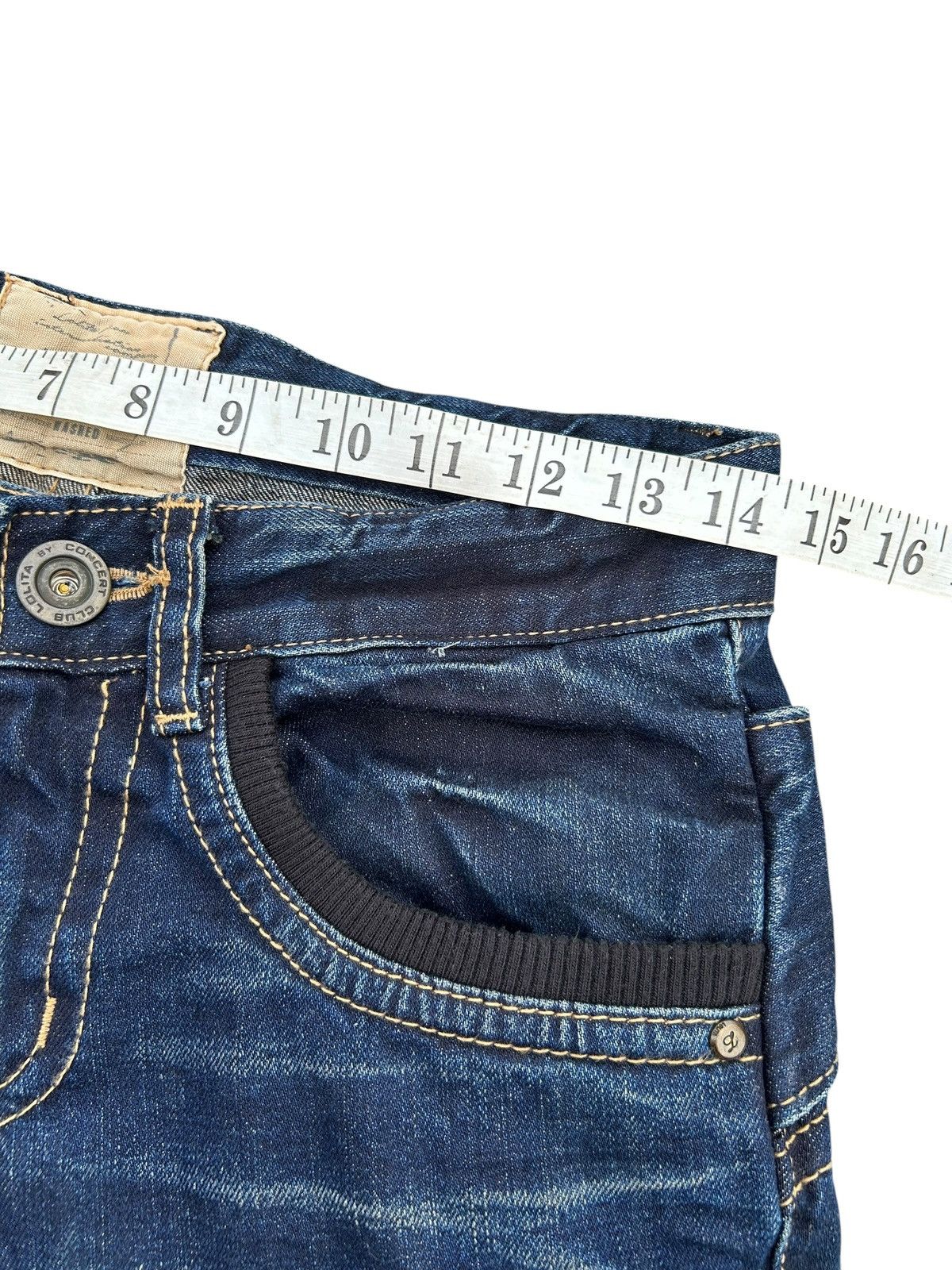Kapital YOSHITOMO NARA LOLITA EXOTIC DISTRESSED DENIM JEANS Size US 29 - 13 Thumbnail