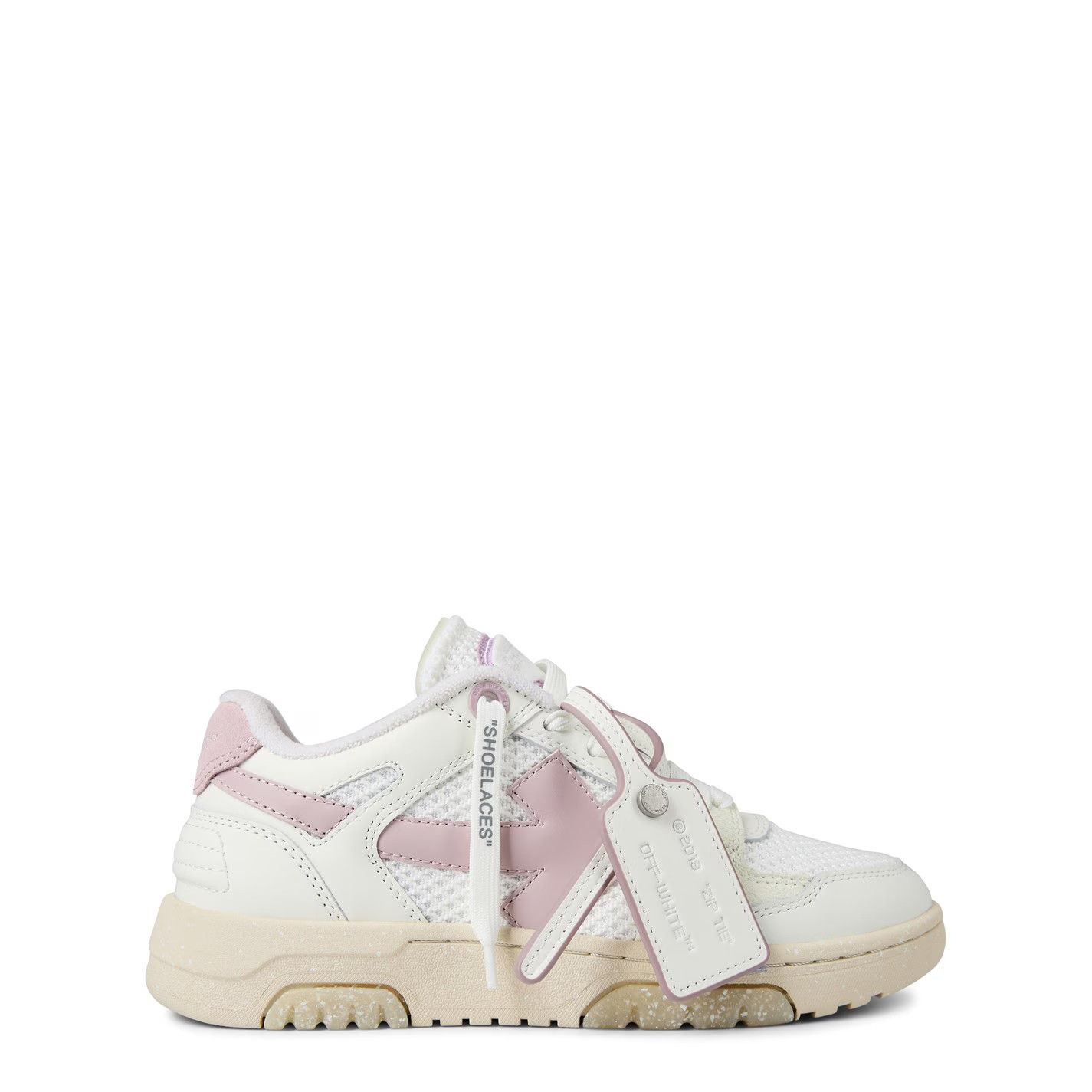 Off-White o1g2r1mq1224 Office Trainer in White & Lilac Size US 6 / IT 36 - 1 Thumbnail
