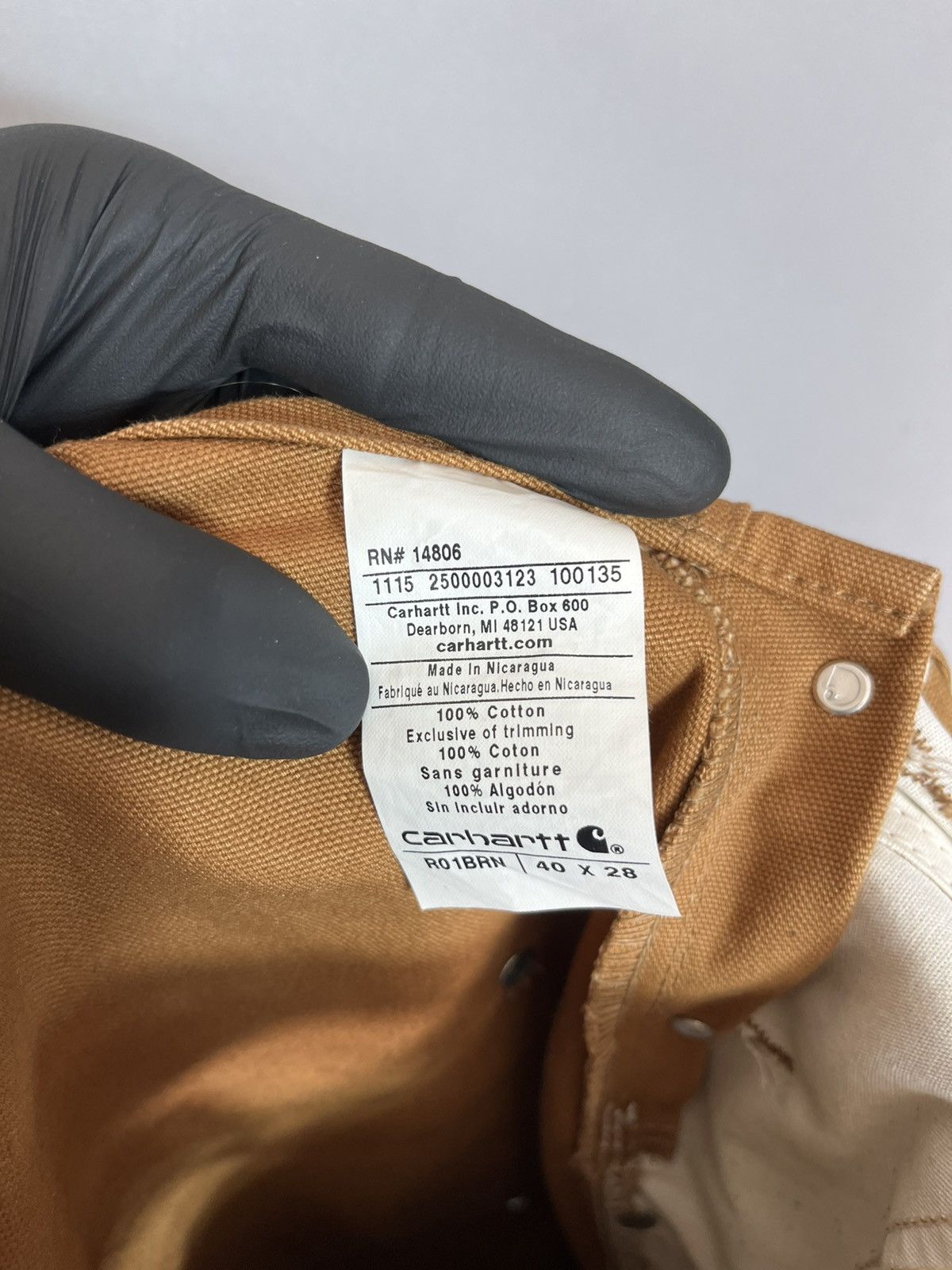 Carhartt Carhartt Vintage Bib Overalls Double Knee 90s Size US 40 / EU 56 - 11 Thumbnail