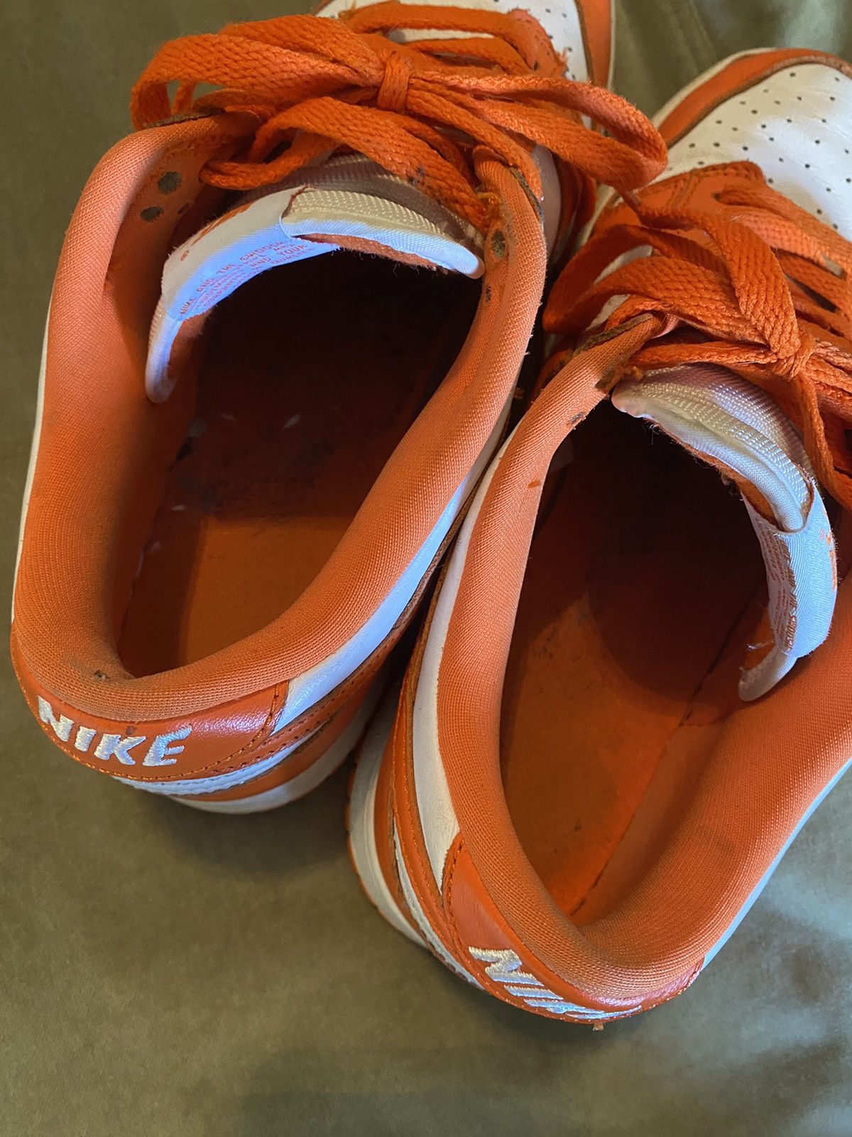 Nike Nike Dunk Syracuse Orange Low Sneakers Size US 9 / EU 42 - 5 Thumbnail