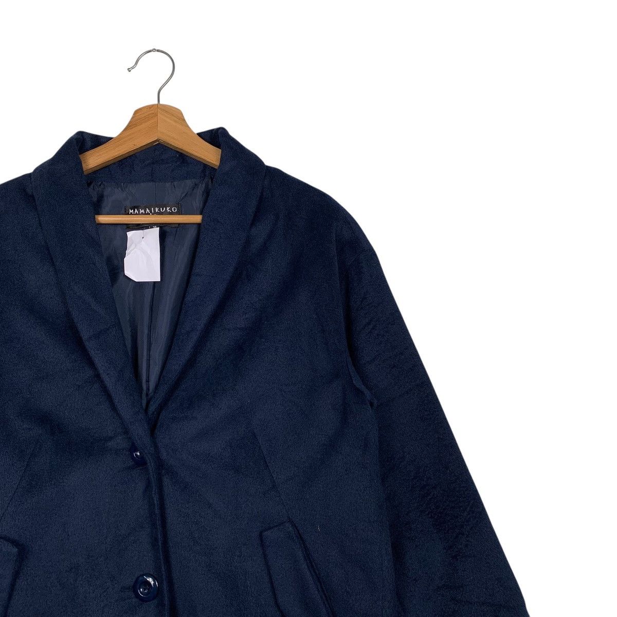 Japanese Brand Mamaikuko De Paris Overcoat Size XS / US 0-2 / IT 36-38 - 5 Thumbnail