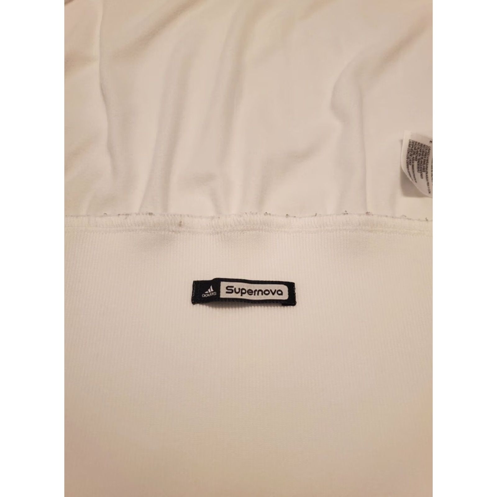 Adidas VINTAGE Adidas Supernova Clima365 Track Jacket White Womens Sz L Size L / US 10 / IT 46 - 7 Thumbnail