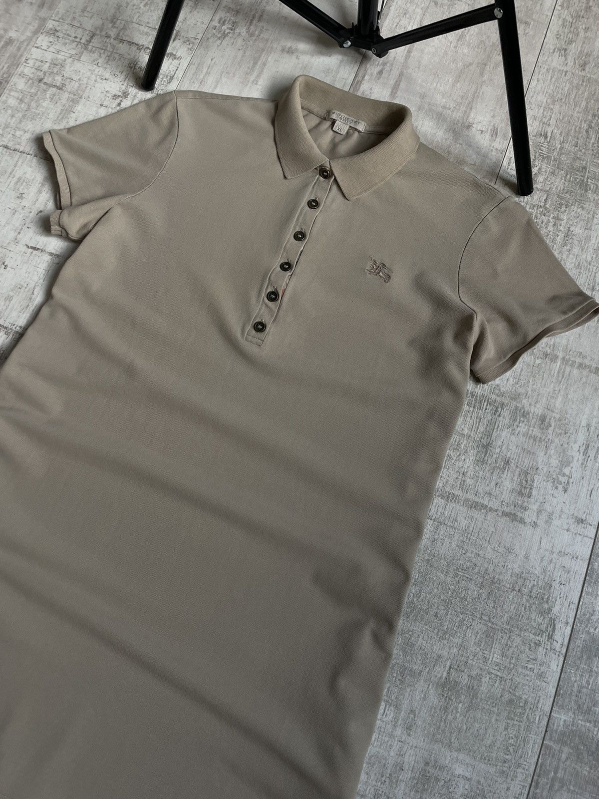 Burberry Vintage Burberry Beige Mini Dress Classic RARE Size XL / US 12-14 / IT 48-50 - 3 Thumbnail
