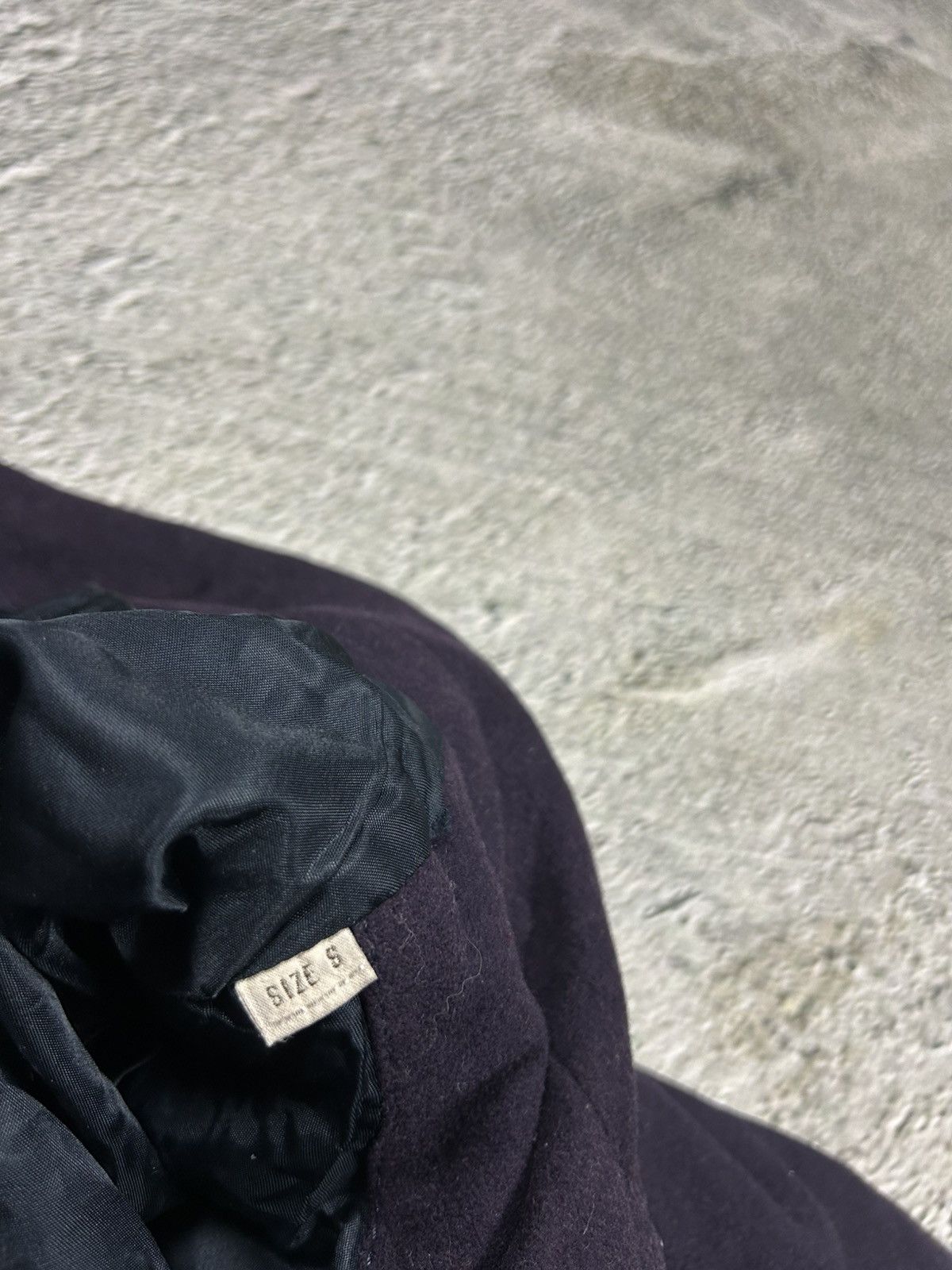 Diesel × Vintage Diesel coat purple Y2K wool cashmere blend vintage Size US S / EU 44-46 / 1 - 8 Thumbnail