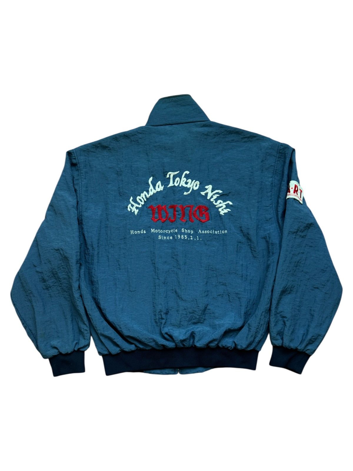 Honda VERY RARE VINTAGE JACKET HONDA WING RACING HART HRC Size US L / EU 52-54 / 3 - 2 Thumbnail
