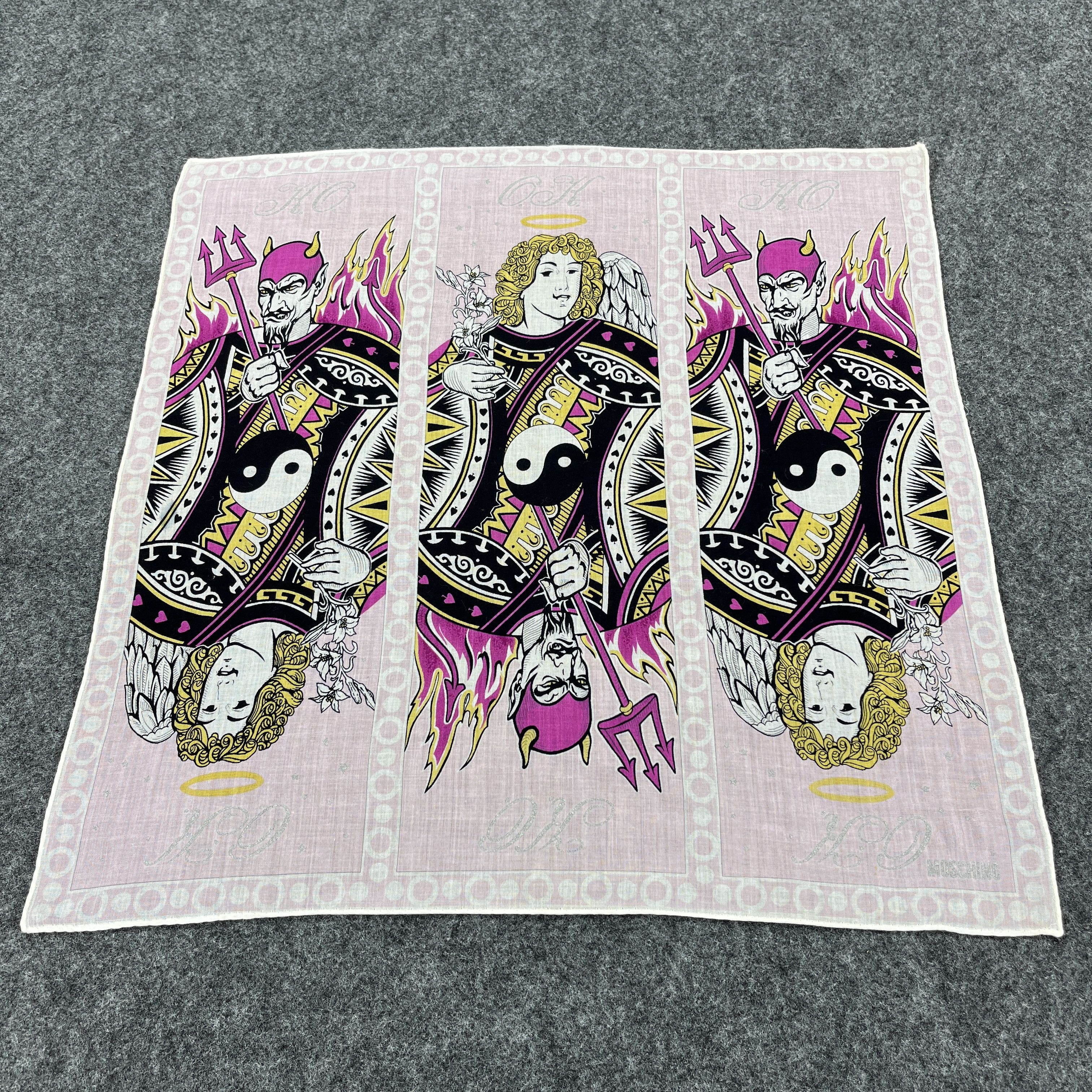 Vintage Moschino Handkerchief / Bandana / Neckerchief B317