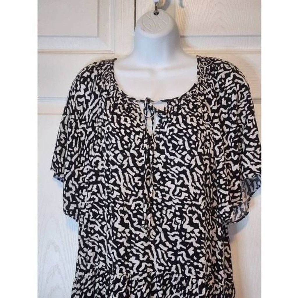 Nine West Nine West Animal Print Dress Size XL / US 12-14 / IT 48-50 - 3 Thumbnail
