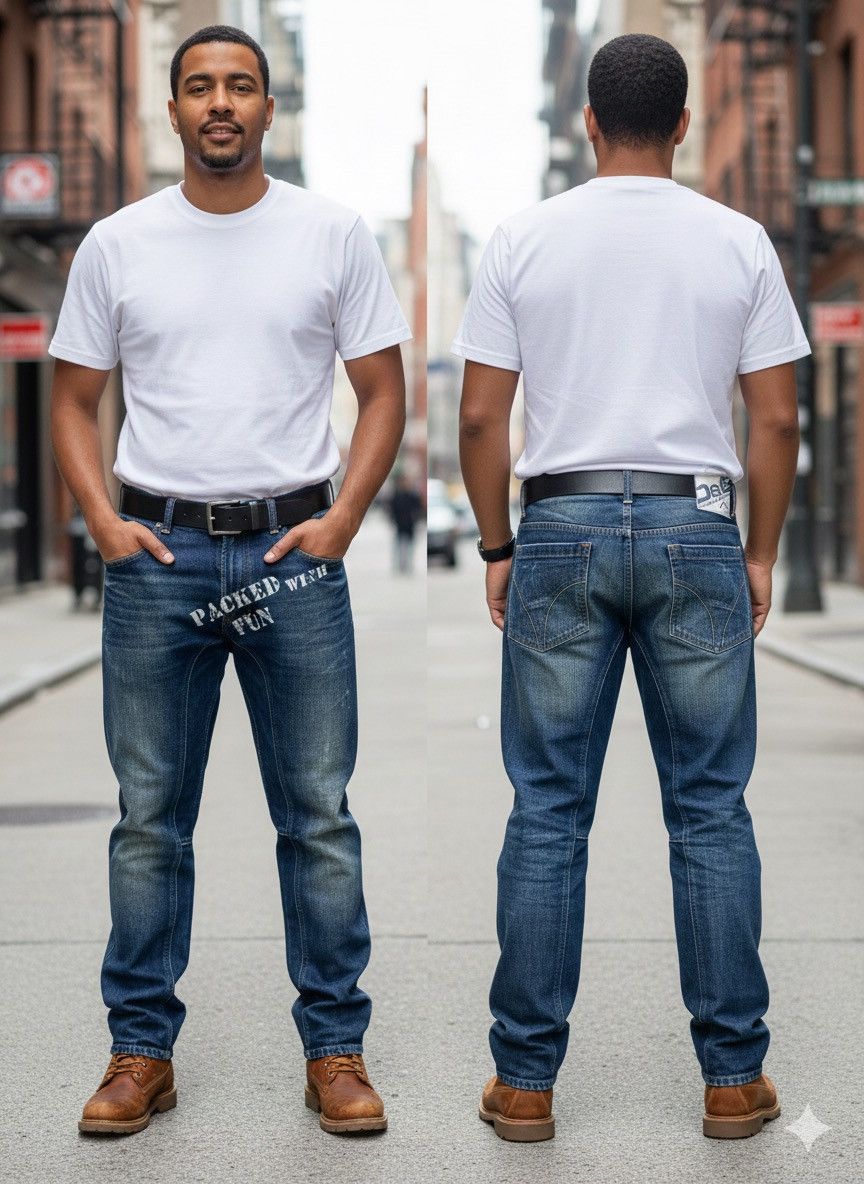Dolce & Gabbana RARE For JAPAN only! Dolce & Gabbana “Packed With Fun” Jeans Size US 34 / EU 50 - 3 Thumbnail