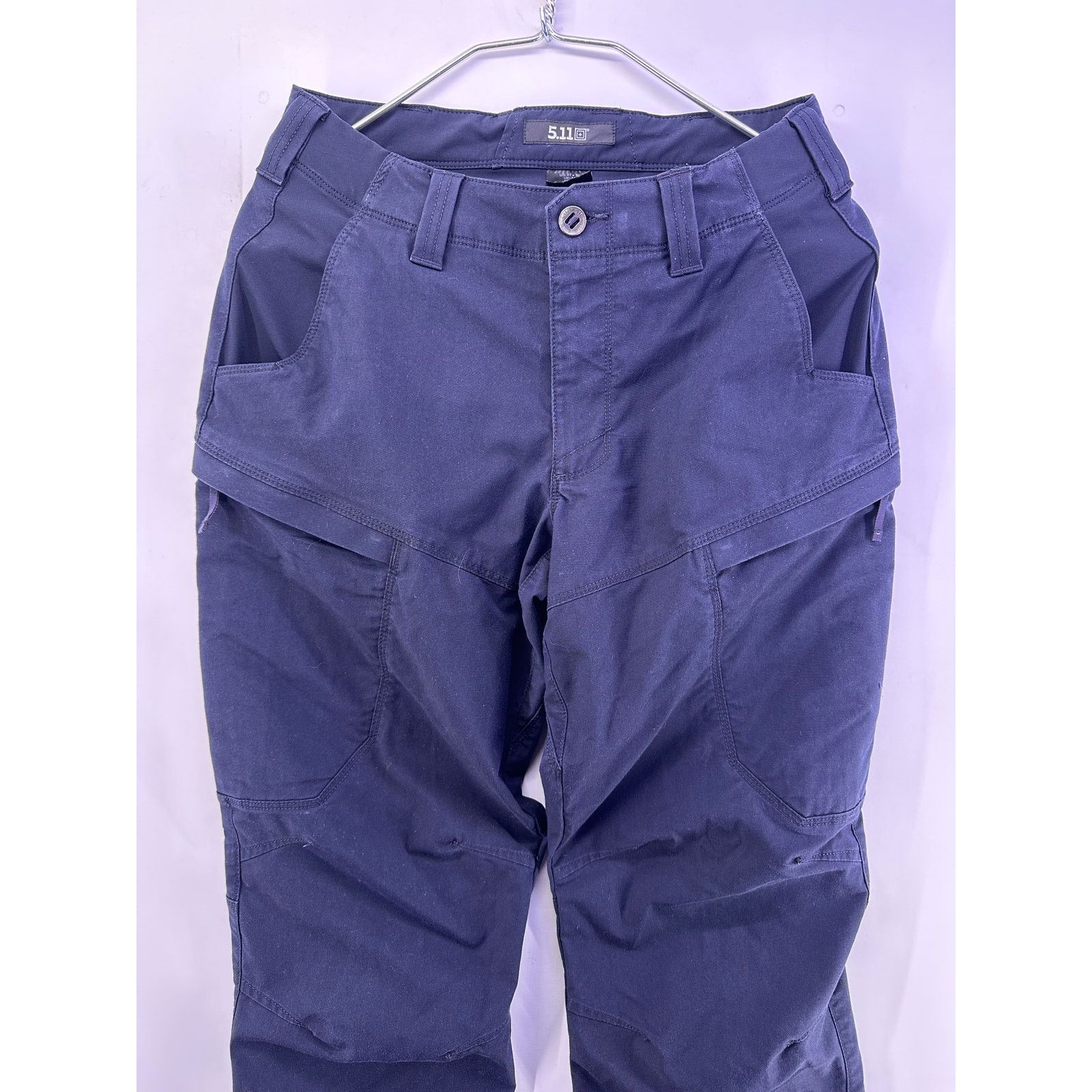 5.11 5.11 Tactical Pants Blue Cargo Ripstop Combat Cotton Sz31/30 Size US 31 - 3 Thumbnail
