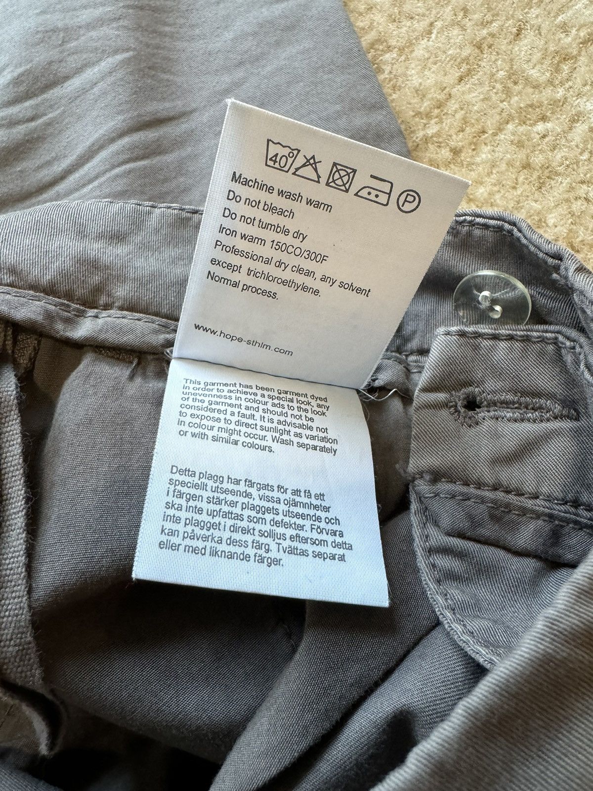 Hope Hope Stockholm “News” Trouser Pant Size 27" / US 4 / IT 40 - 10 Thumbnail