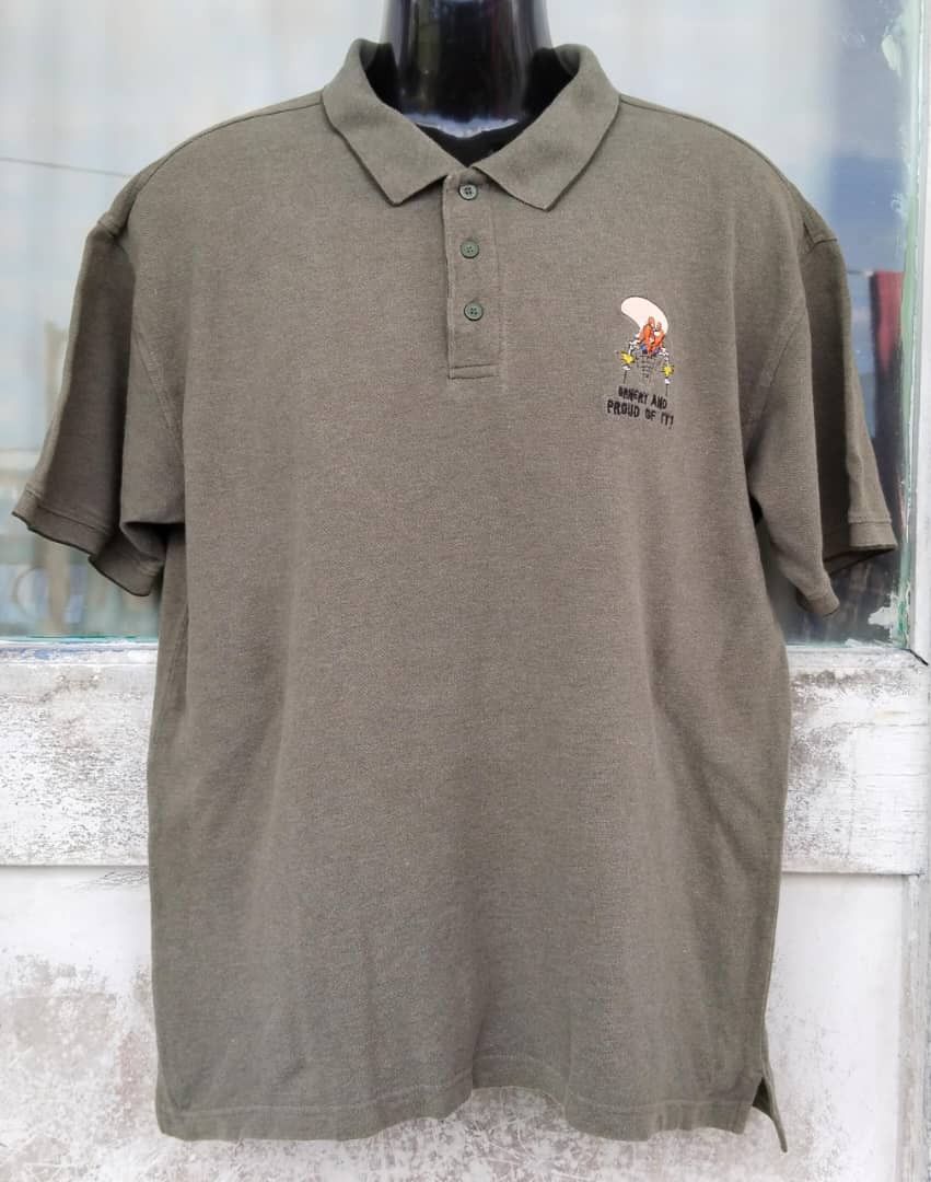 Cartoon Network × Vintage × Warner Bros Vintage Yosemite Sam Polo Shirt Size US L / EU 52-54 / 3 - 1 Thumbnail